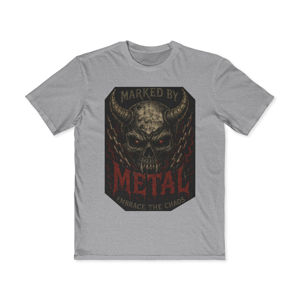 Marked By Metal Skull Tee — Rock & Metal Band Graphic T‑Shirt