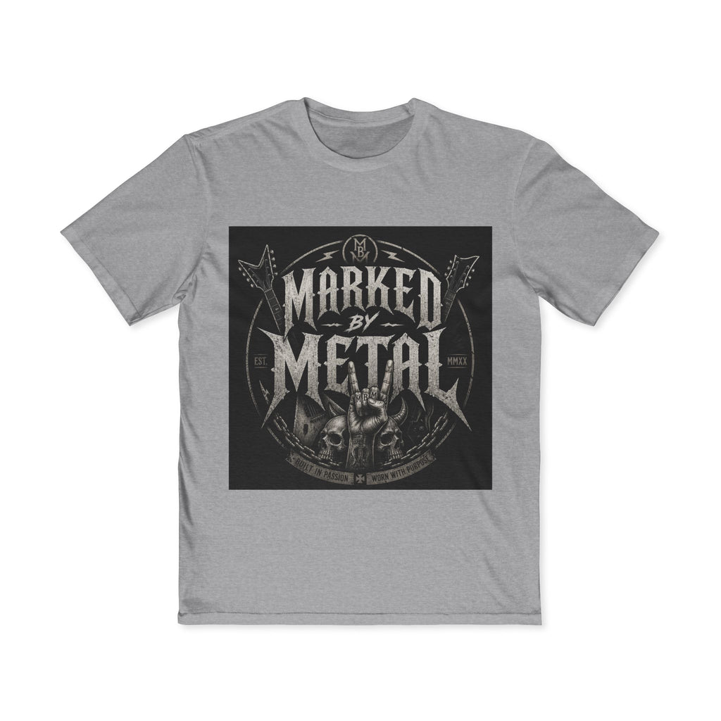Marked By Metal Skull Tee — Rock & Metal Band Graphic T‑Shirt