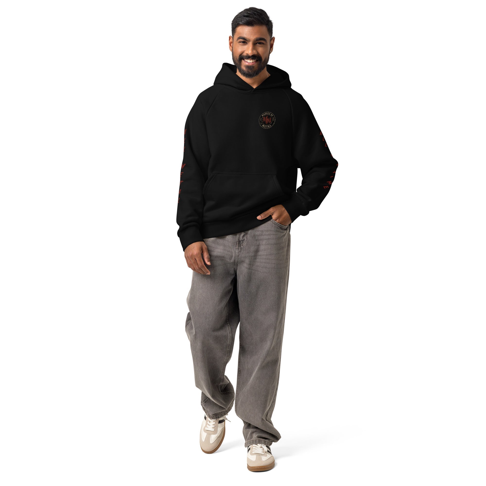 Unisex Super Heavyweight Hoodie | Lane Seven LS17001 - Marked by Metal