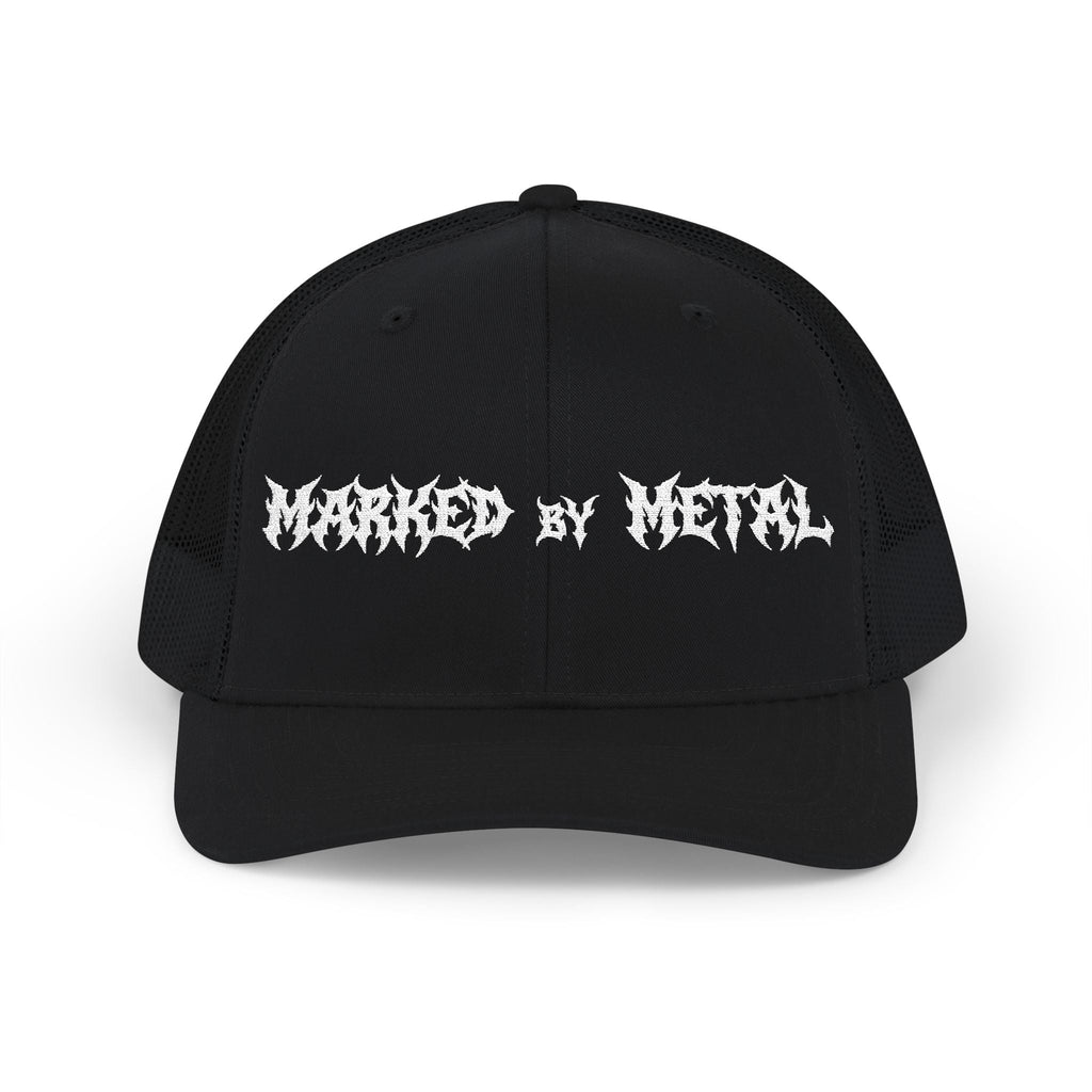 Marked By Metal Trucker Cap — Metal Band Snapback Hat - Marked by Metal