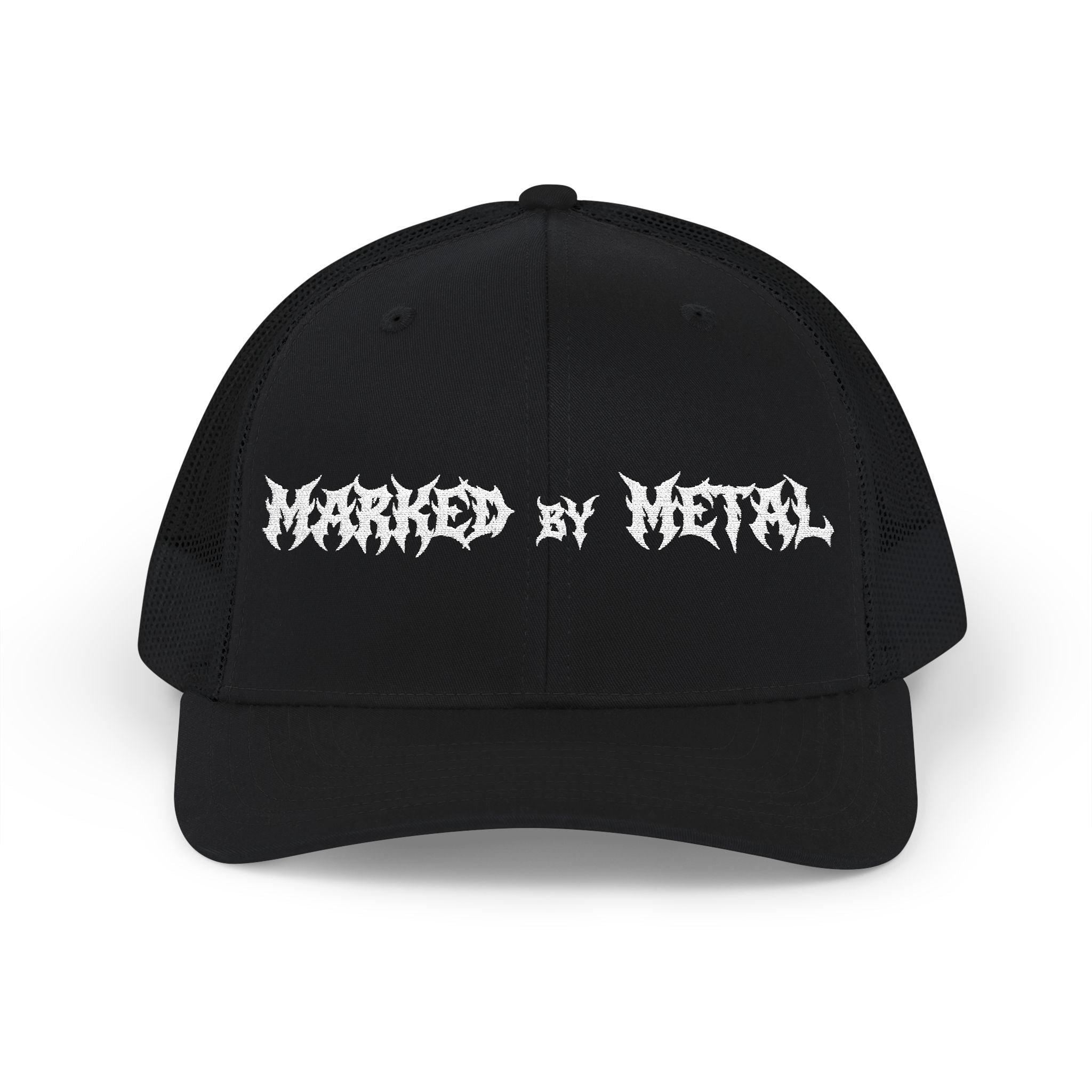 Marked By Metal Trucker Cap — Metal Band Snapback Hat - Marked by Metal