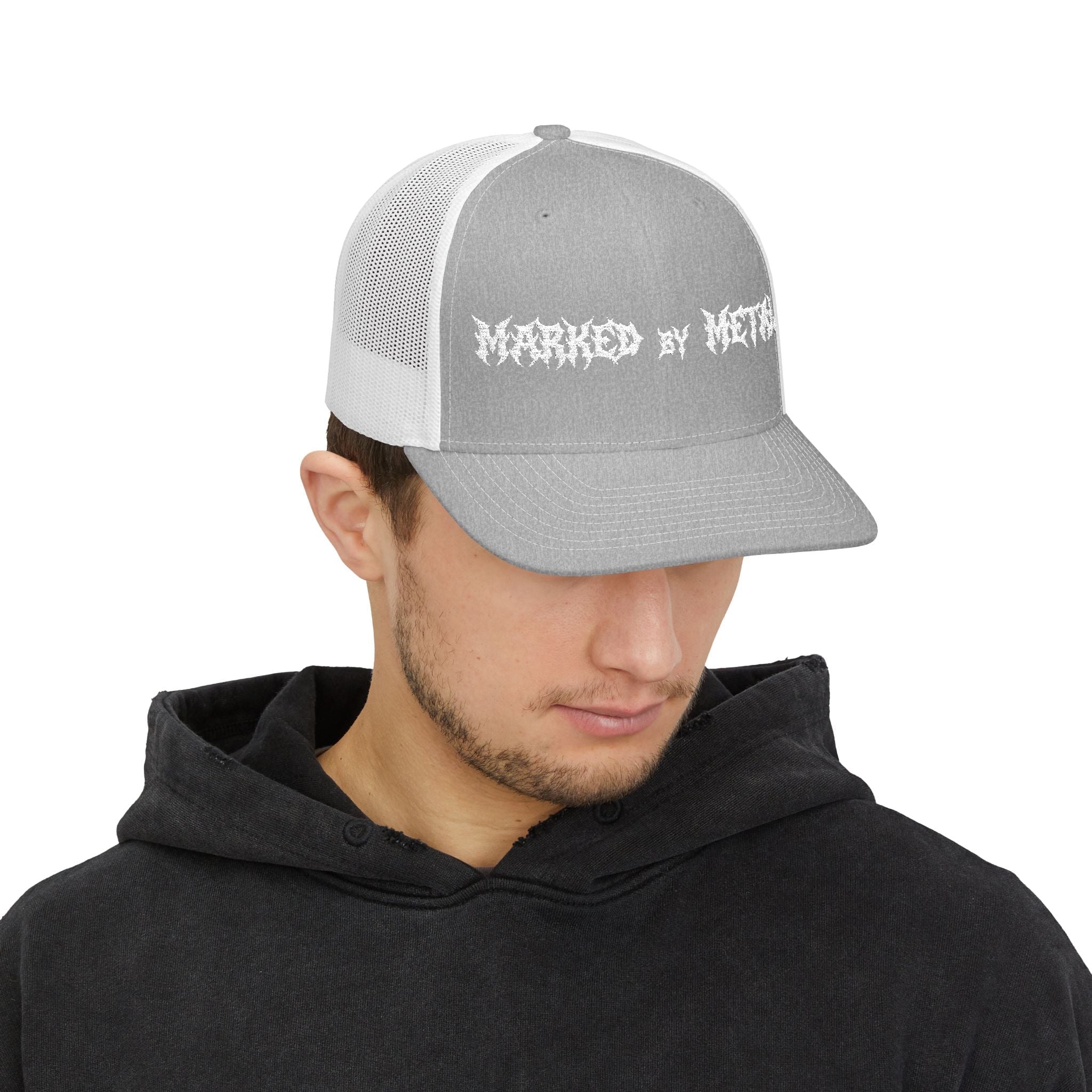 Marked By Metal Trucker Cap — Metal Band Snapback Hat - Marked by Metal