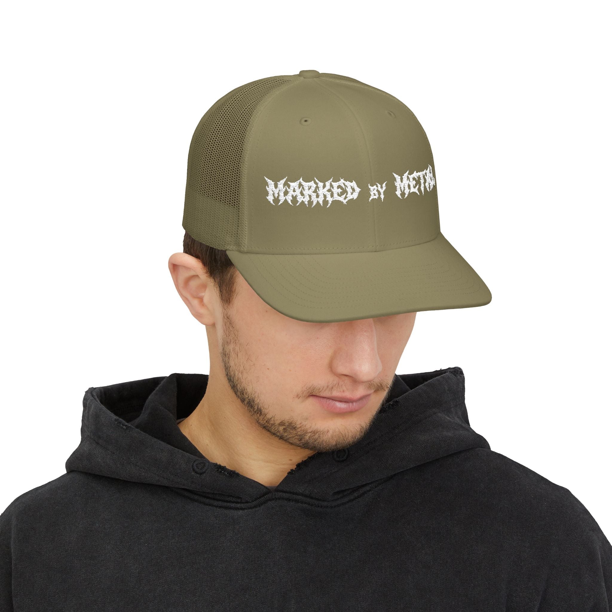 Marked By Metal Trucker Cap — Metal Band Snapback Hat - Marked by Metal