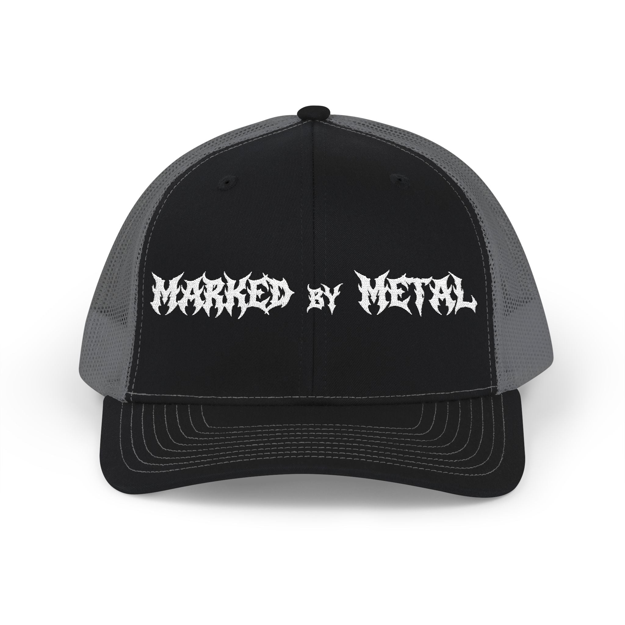 Marked By Metal Trucker Cap — Metal Band Snapback Hat - Marked by Metal