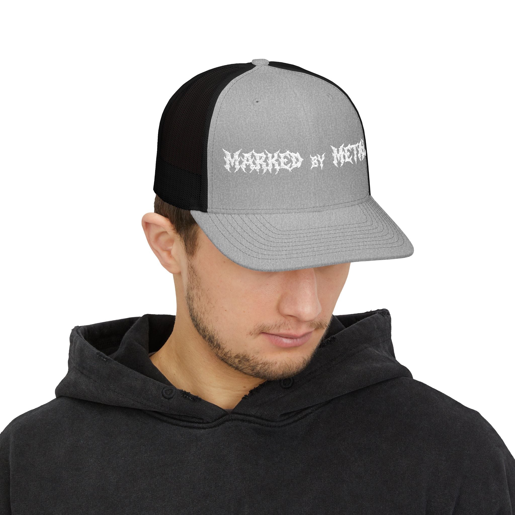 Marked By Metal Trucker Cap — Metal Band Snapback Hat - Marked by Metal