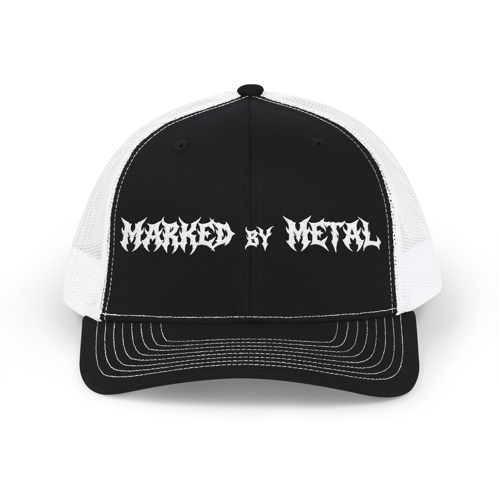 Marked By Metal Trucker Cap — Metal Band Snapback Hat - Marked by Metal