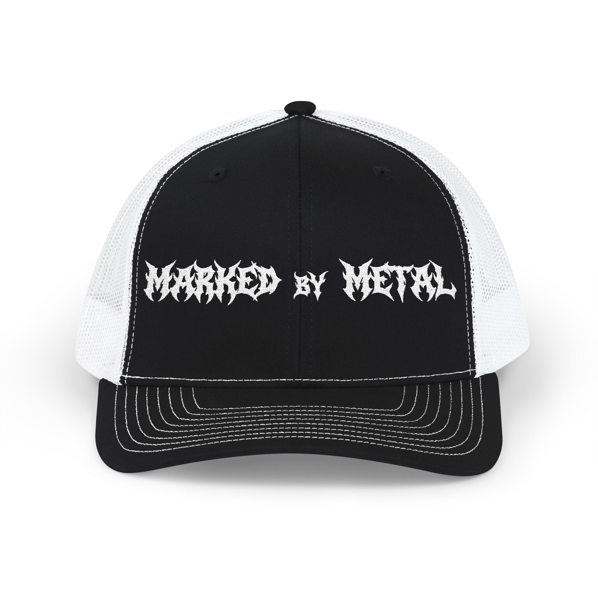 Marked By Metal Trucker Cap — Metal Band Snapback Hat - Marked by Metal