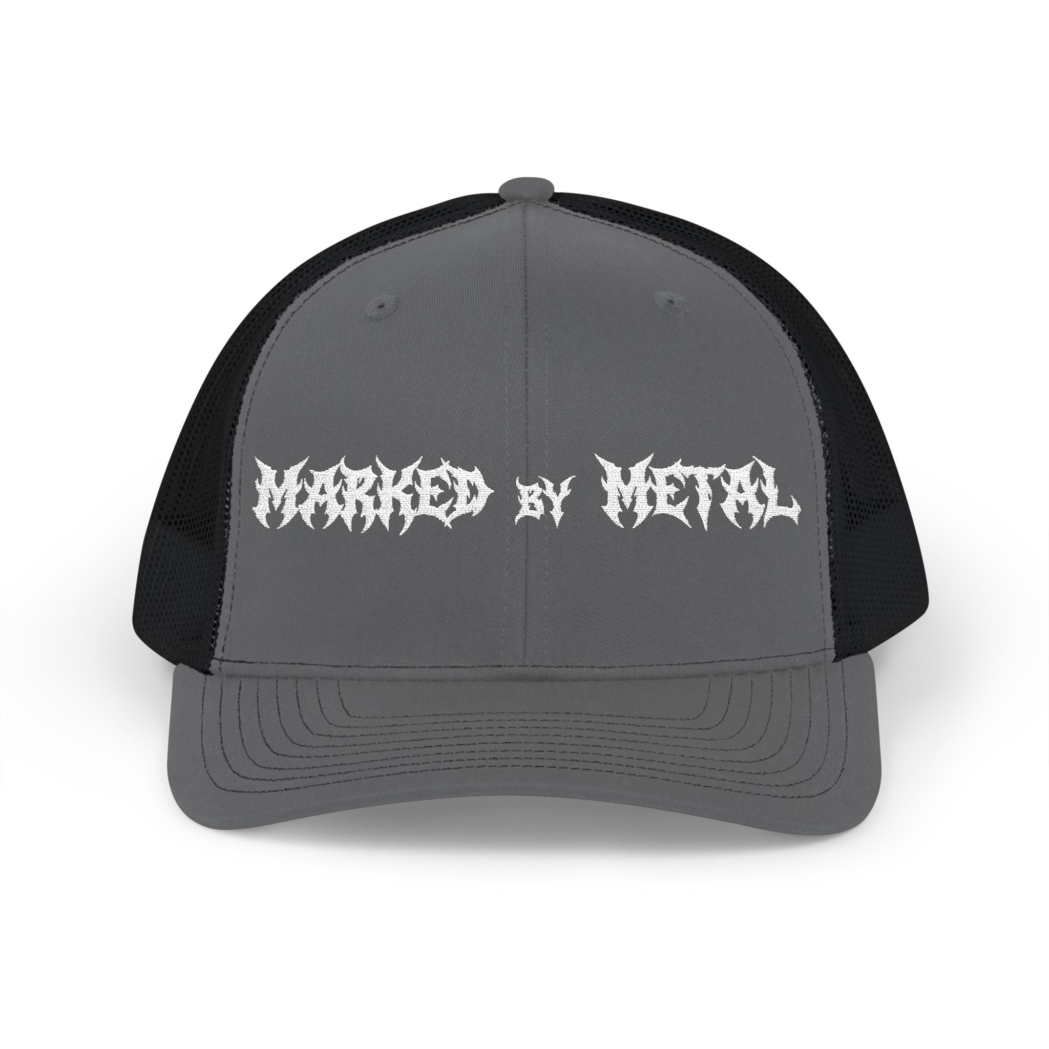Marked By Metal Trucker Cap — Metal Band Snapback Hat - Marked by Metal
