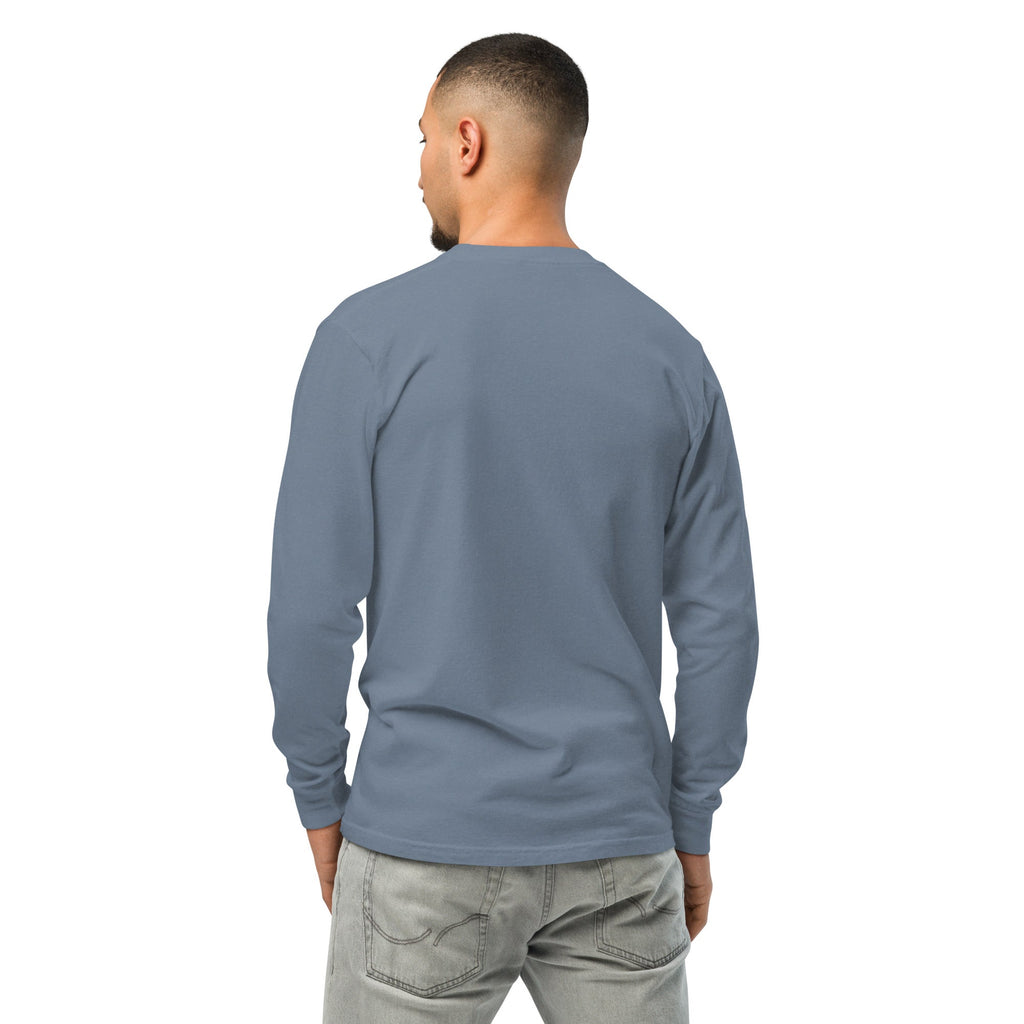 Garment-dyed heavyweight long-sleeve shirt - Marked by Metal