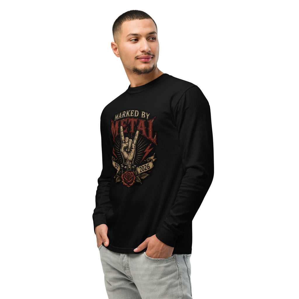 Garment-dyed heavyweight long-sleeve shirt - Marked by Metal