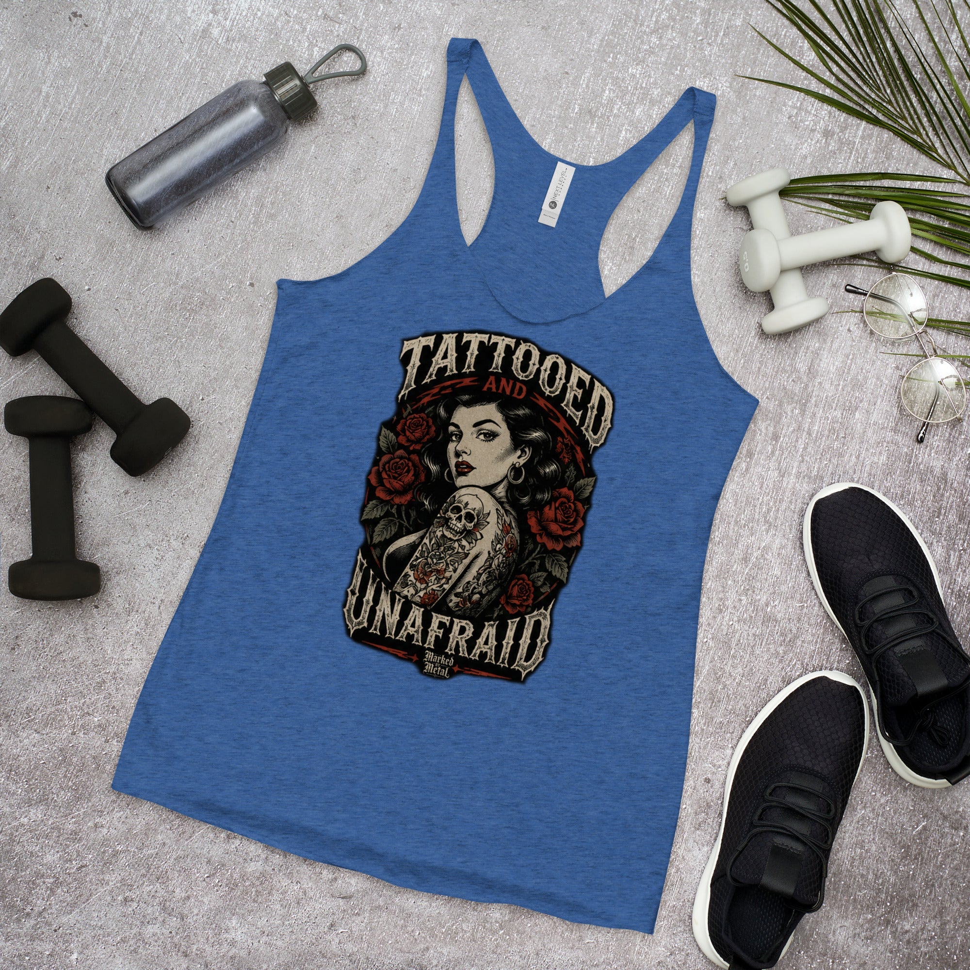 Women's Racerback Tank - Marked by Metal