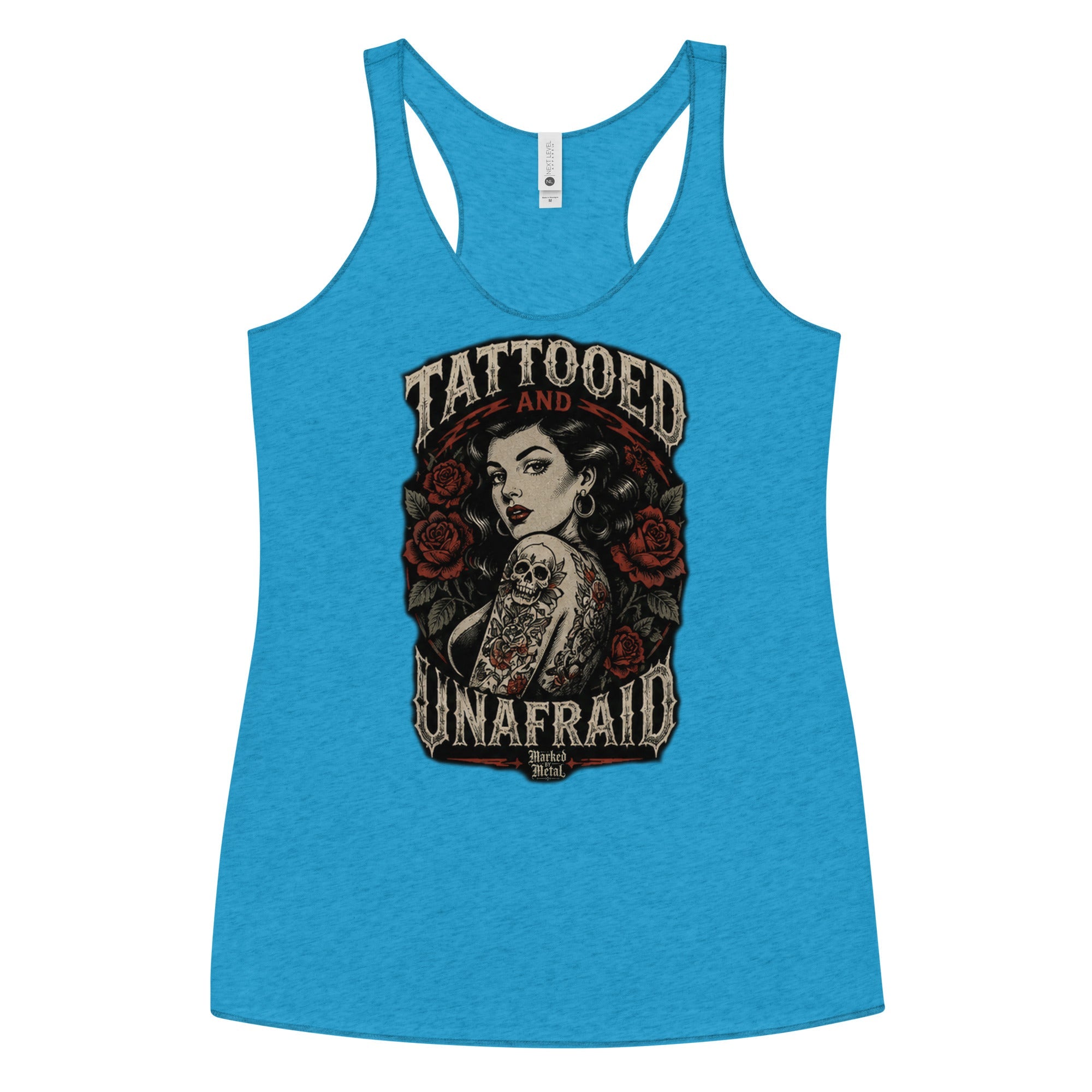 Women's Racerback Tank - Marked by Metal