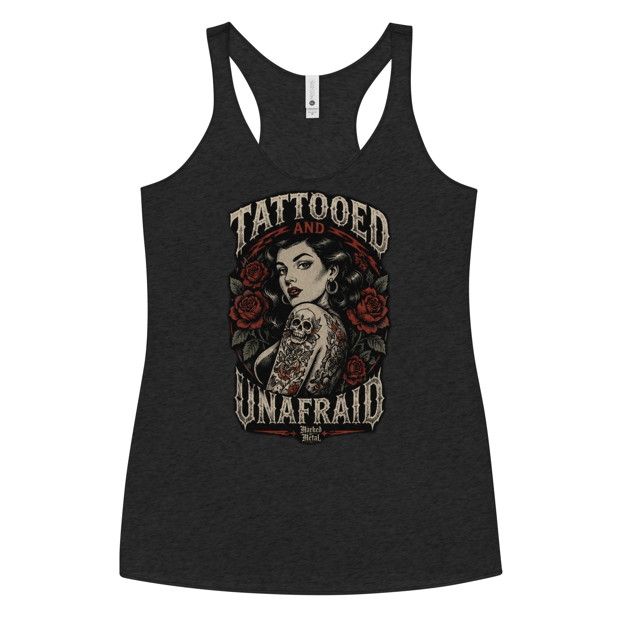 Women's Racerback Tank - Marked by Metal
