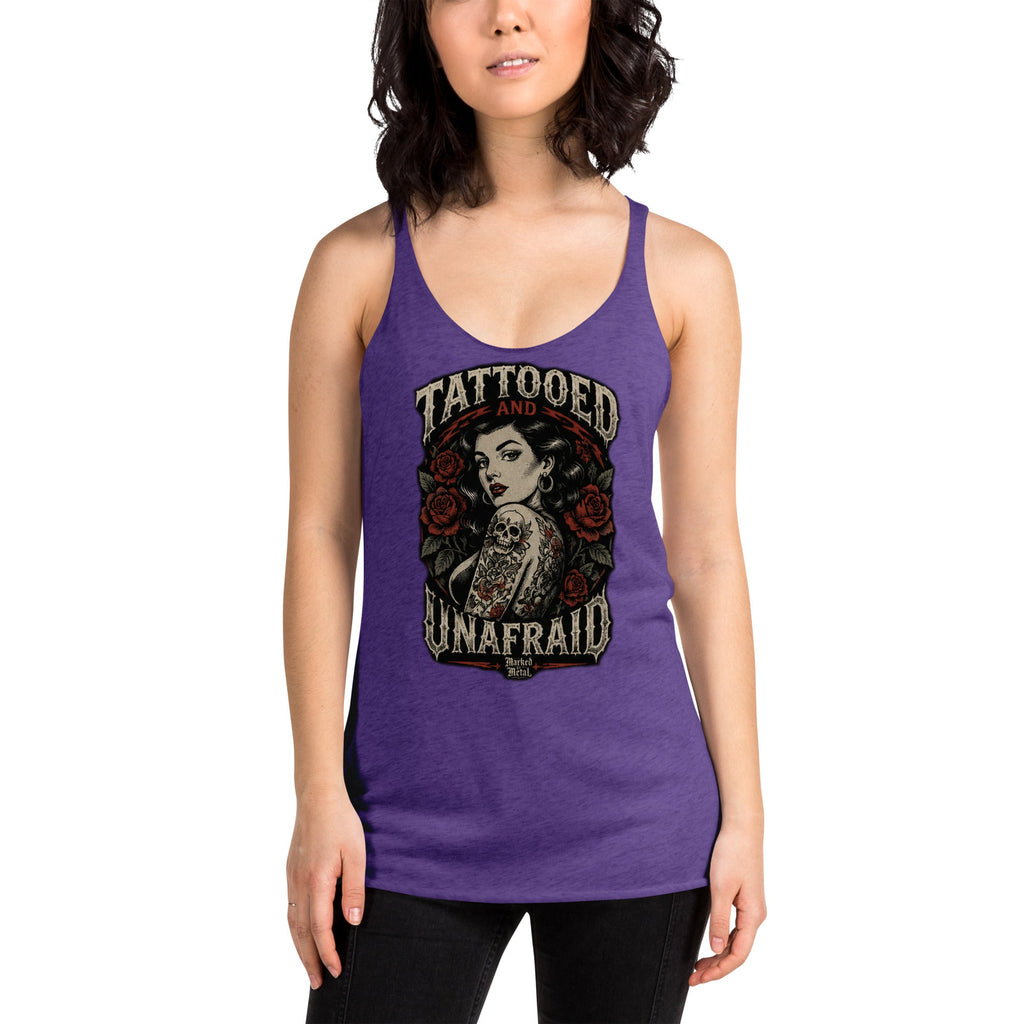 Women's Racerback Tank - Marked by Metal