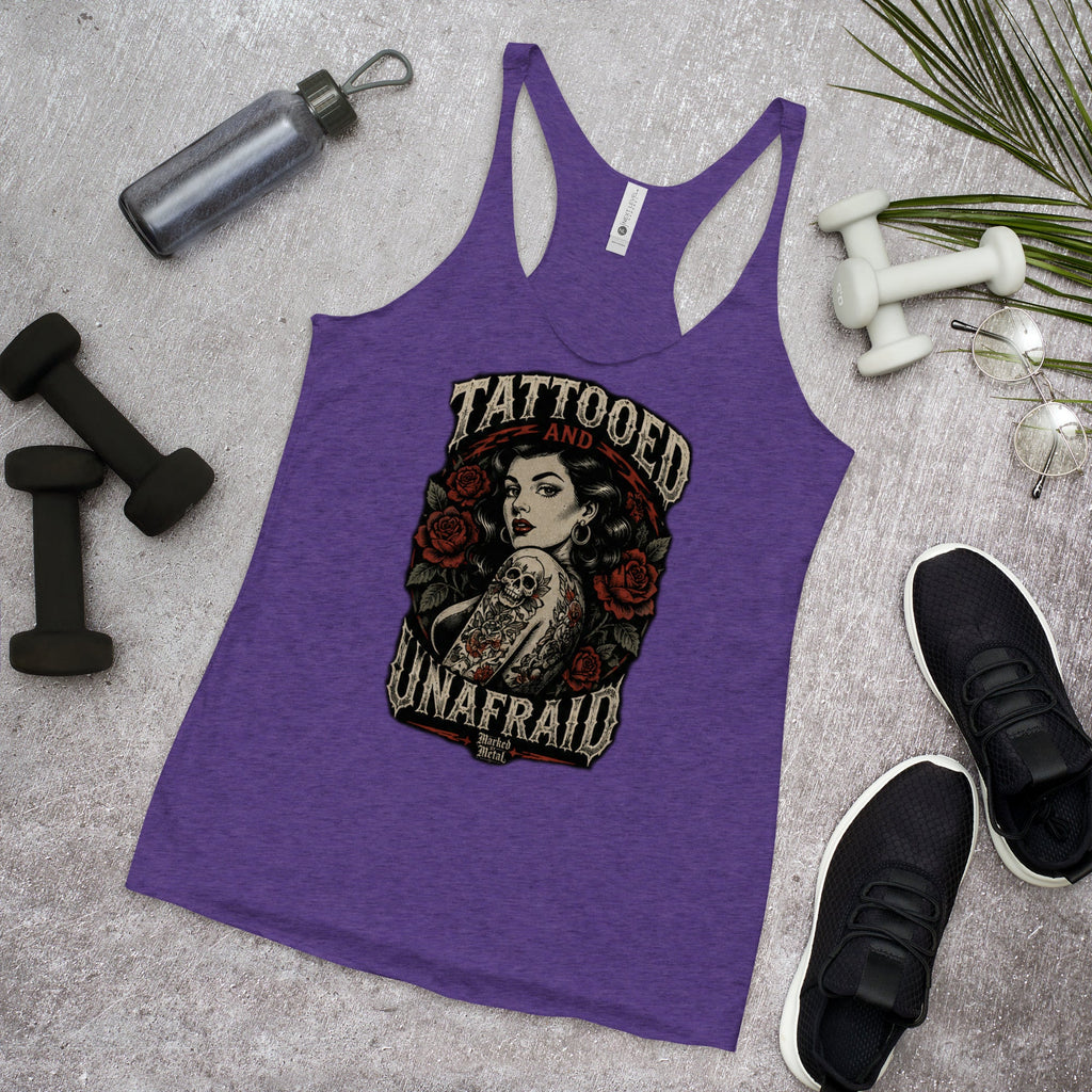 Women's Racerback Tank - Marked by Metal