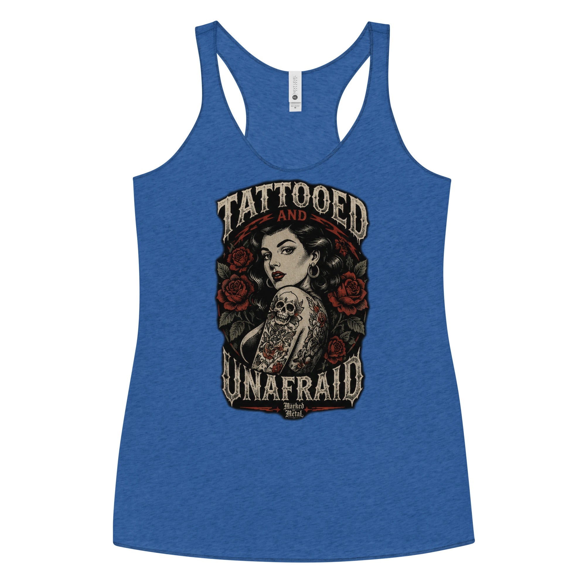 Women's Racerback Tank - Marked by Metal