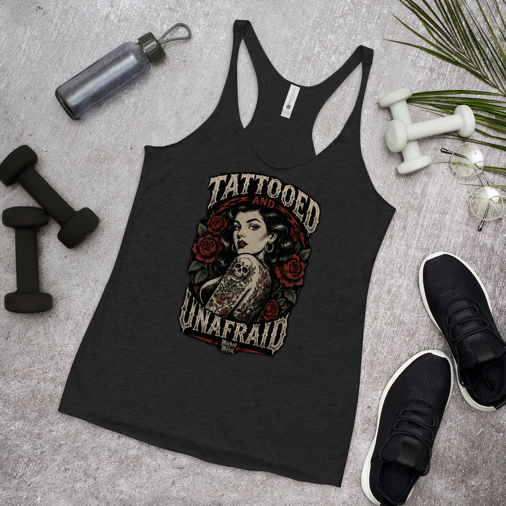 Women's Racerback Tank - Marked by Metal