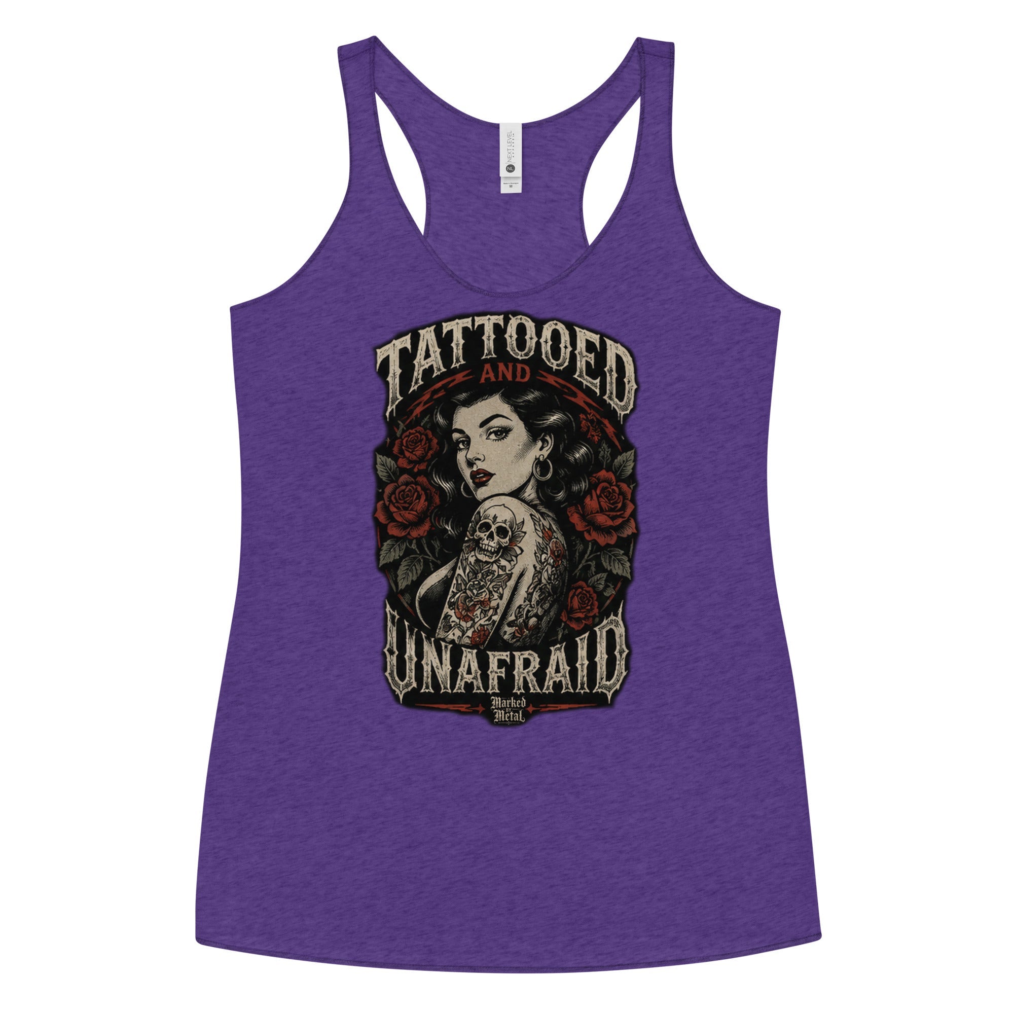 Women's Racerback Tank - Marked by Metal