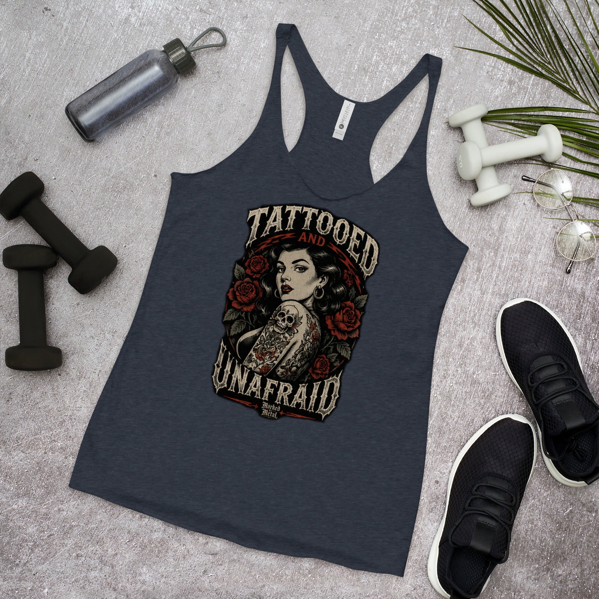 Women's Racerback Tank - Marked by Metal