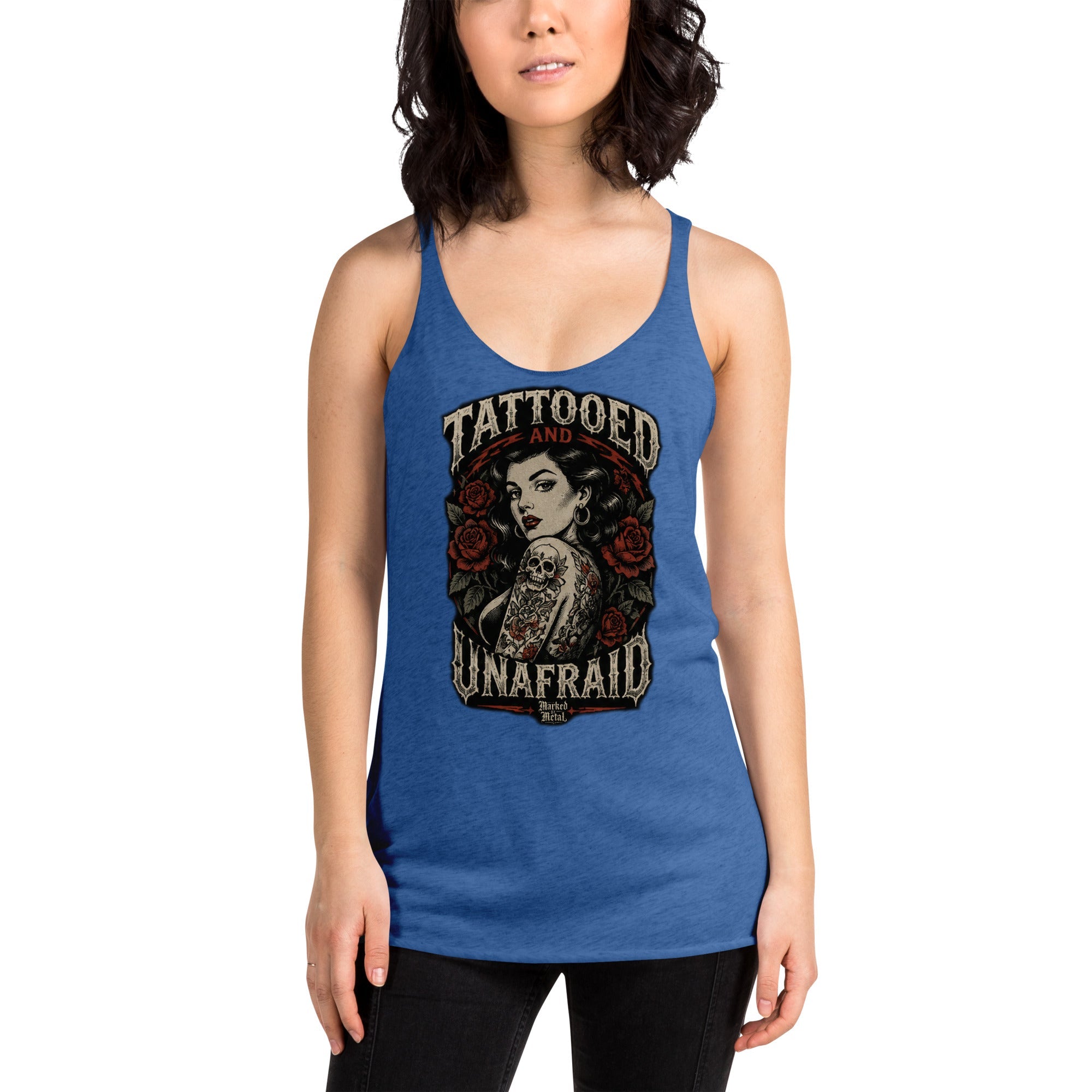 Women's Racerback Tank - Marked by Metal