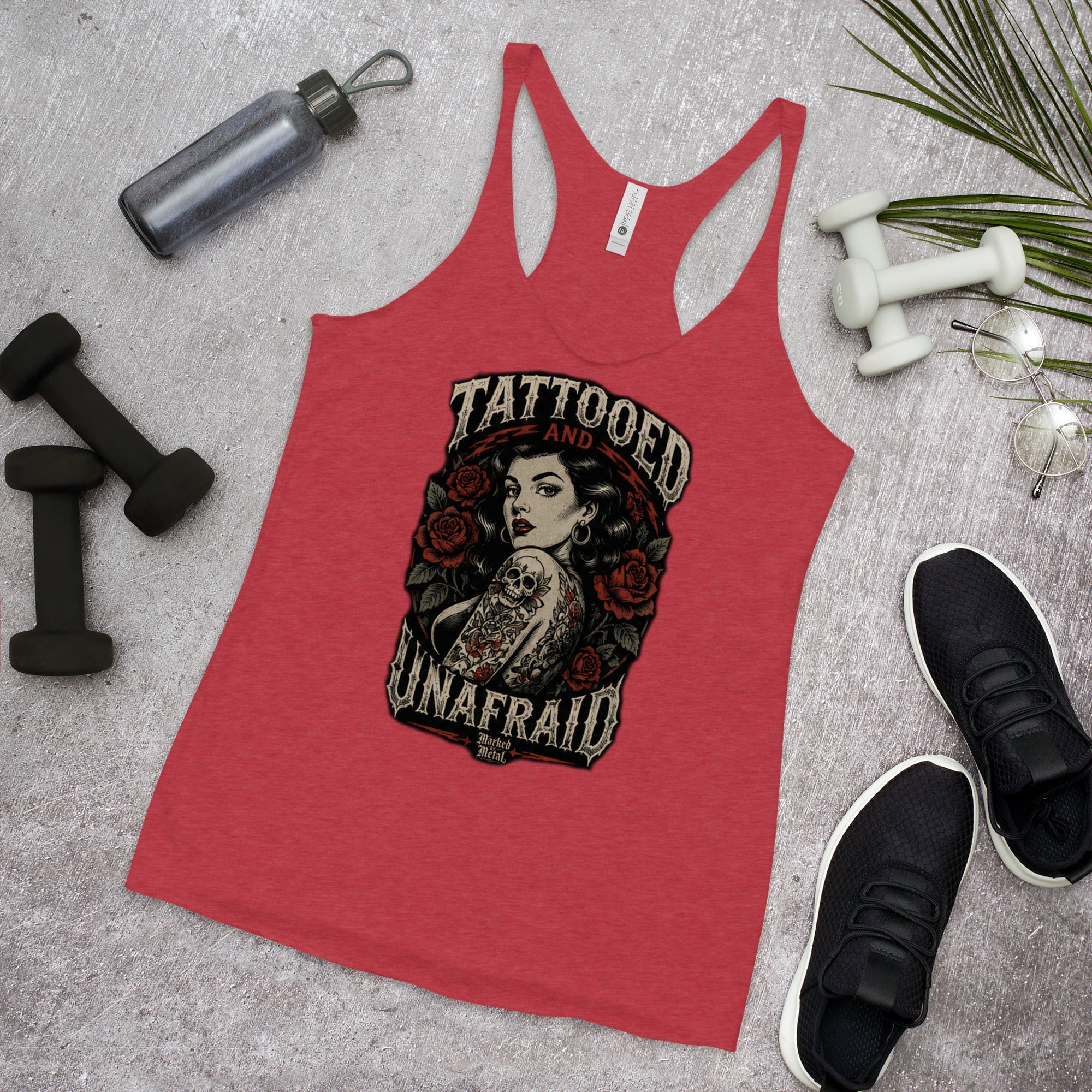 Women's Racerback Tank - Marked by Metal