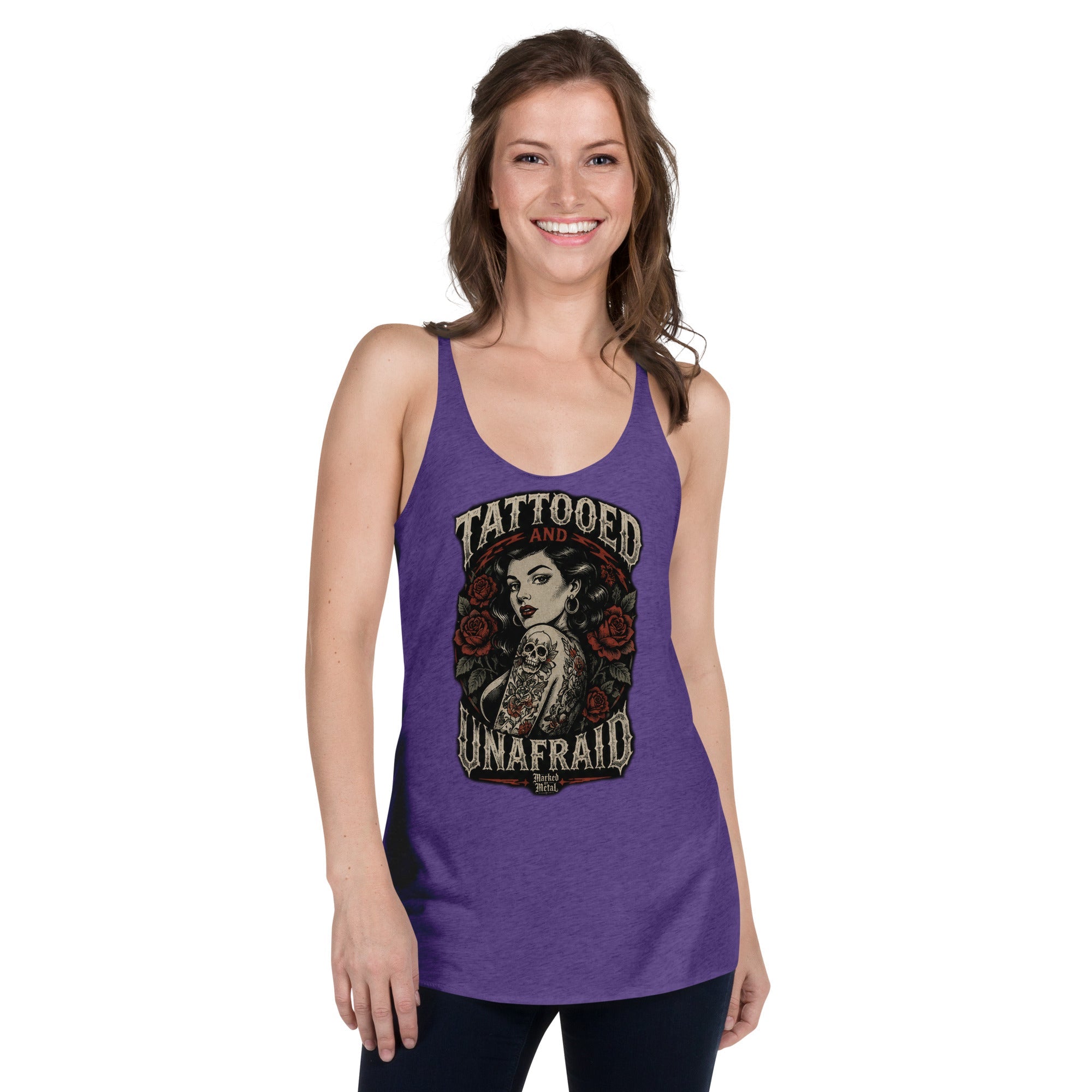 Women's Racerback Tank - Marked by Metal