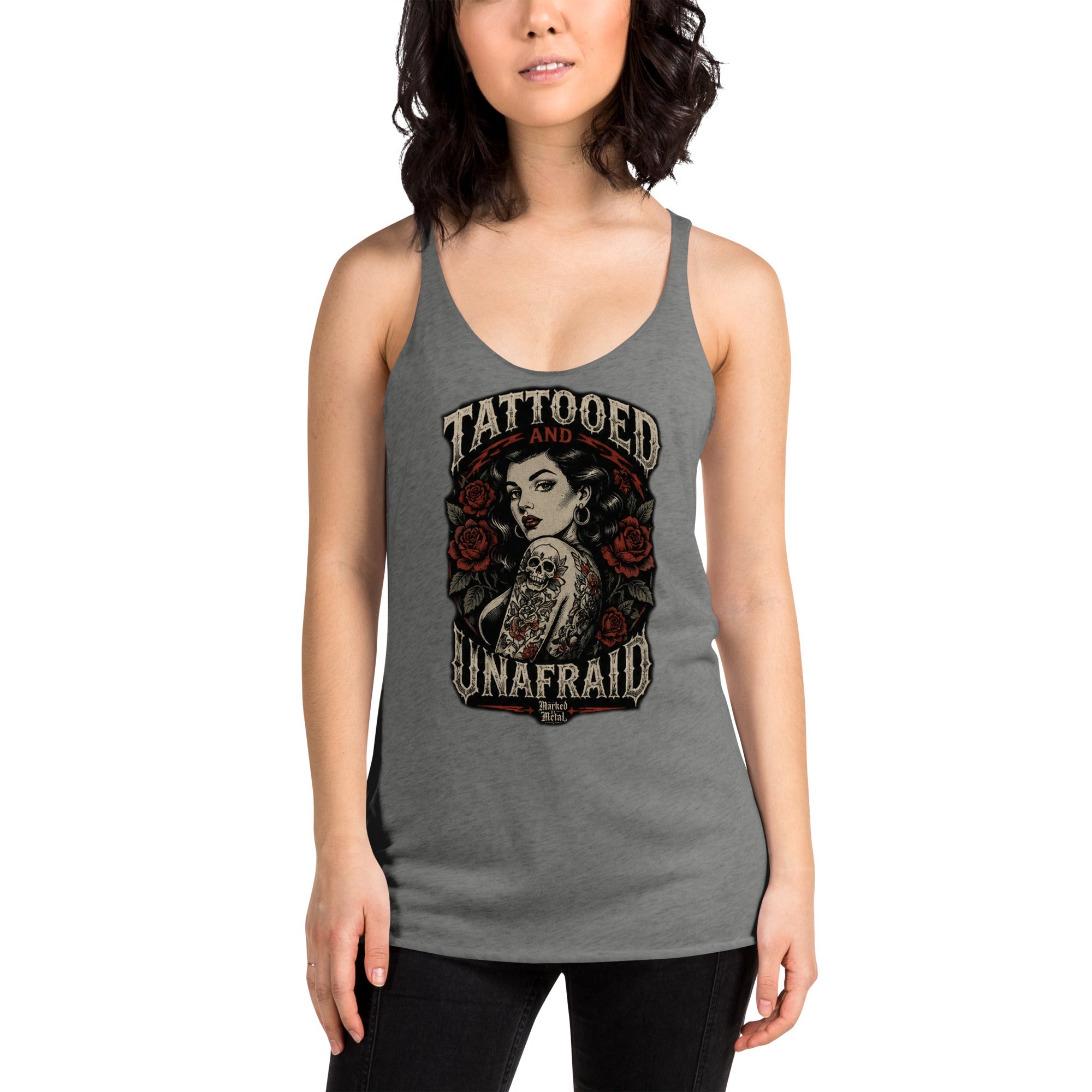 Women's Racerback Tank - Marked by Metal