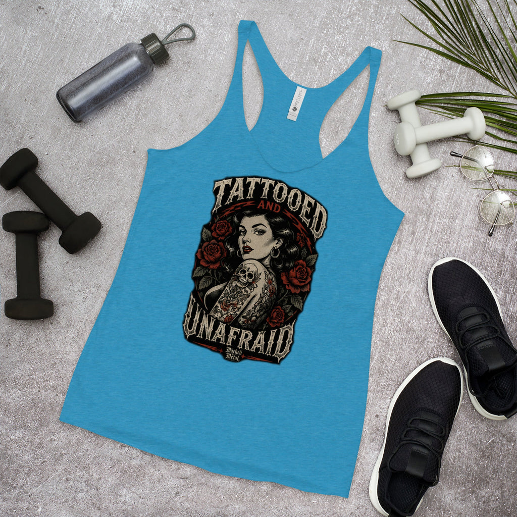 Women's Racerback Tank - Marked by Metal