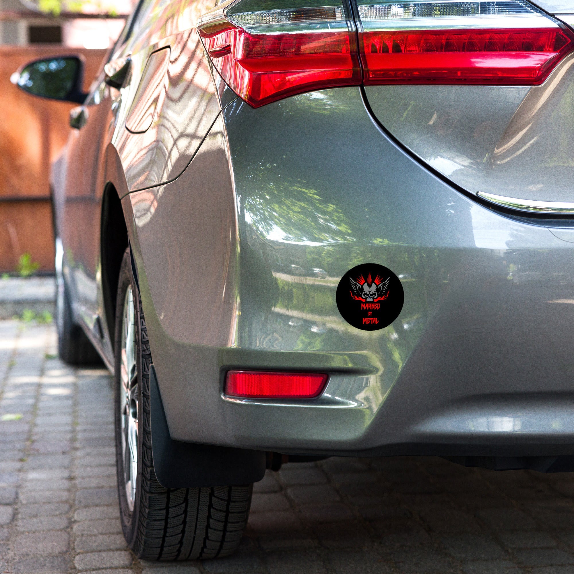 Bubble-free stickers - Marked by Metal