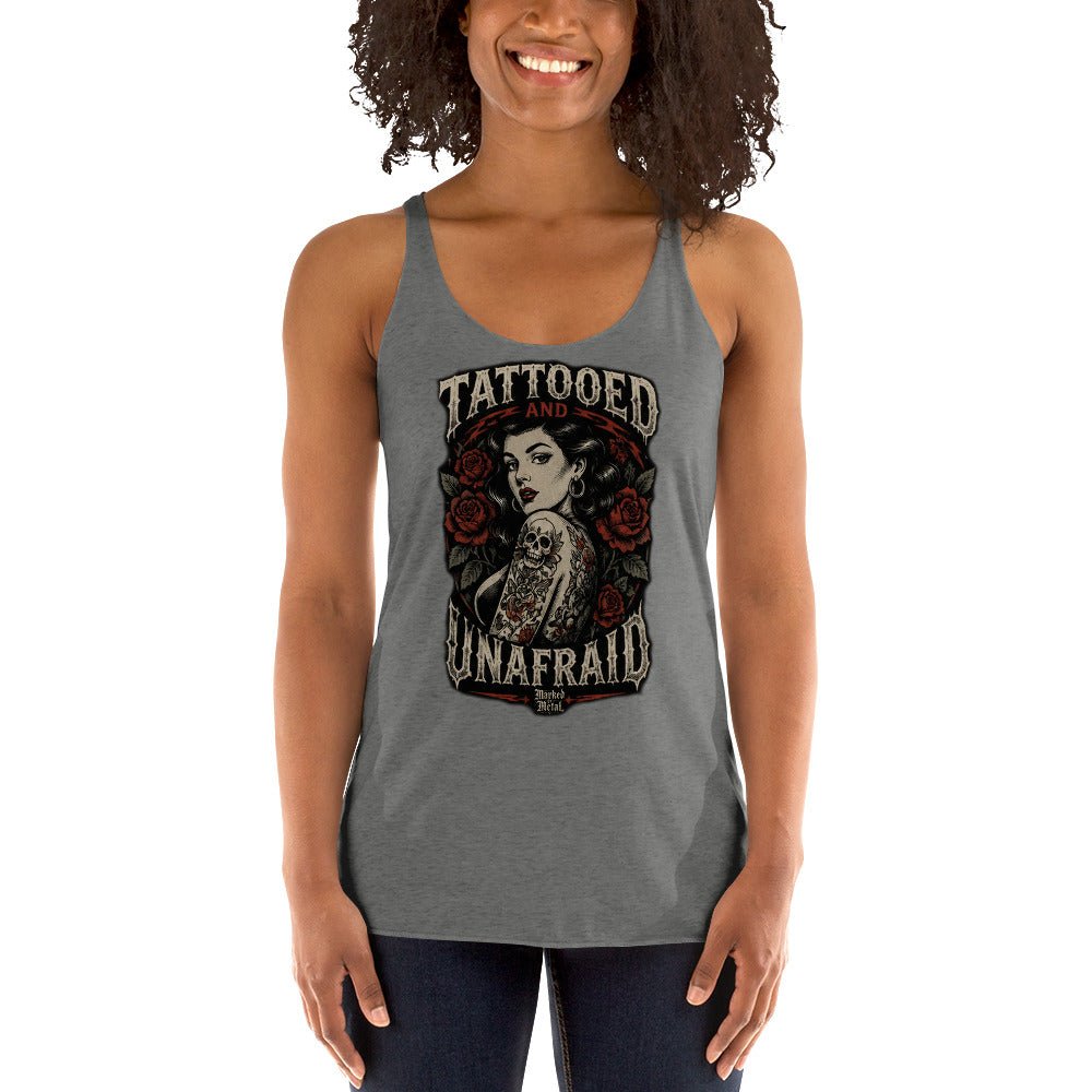 Women's Racerback Tank - Marked by Metal