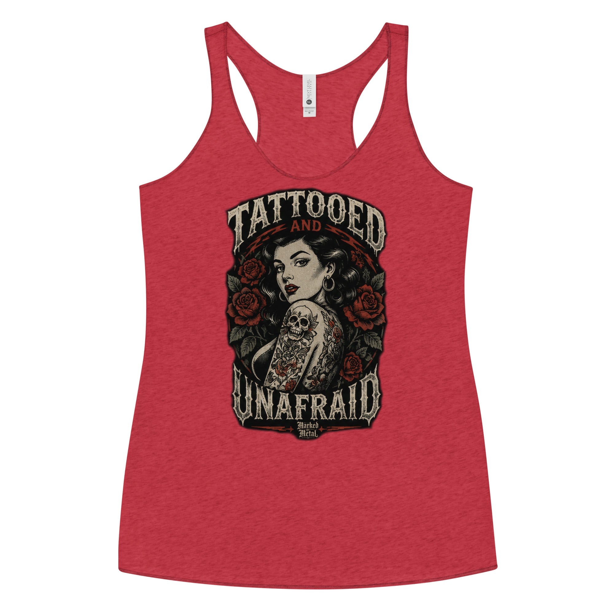 Women's Racerback Tank - Marked by Metal