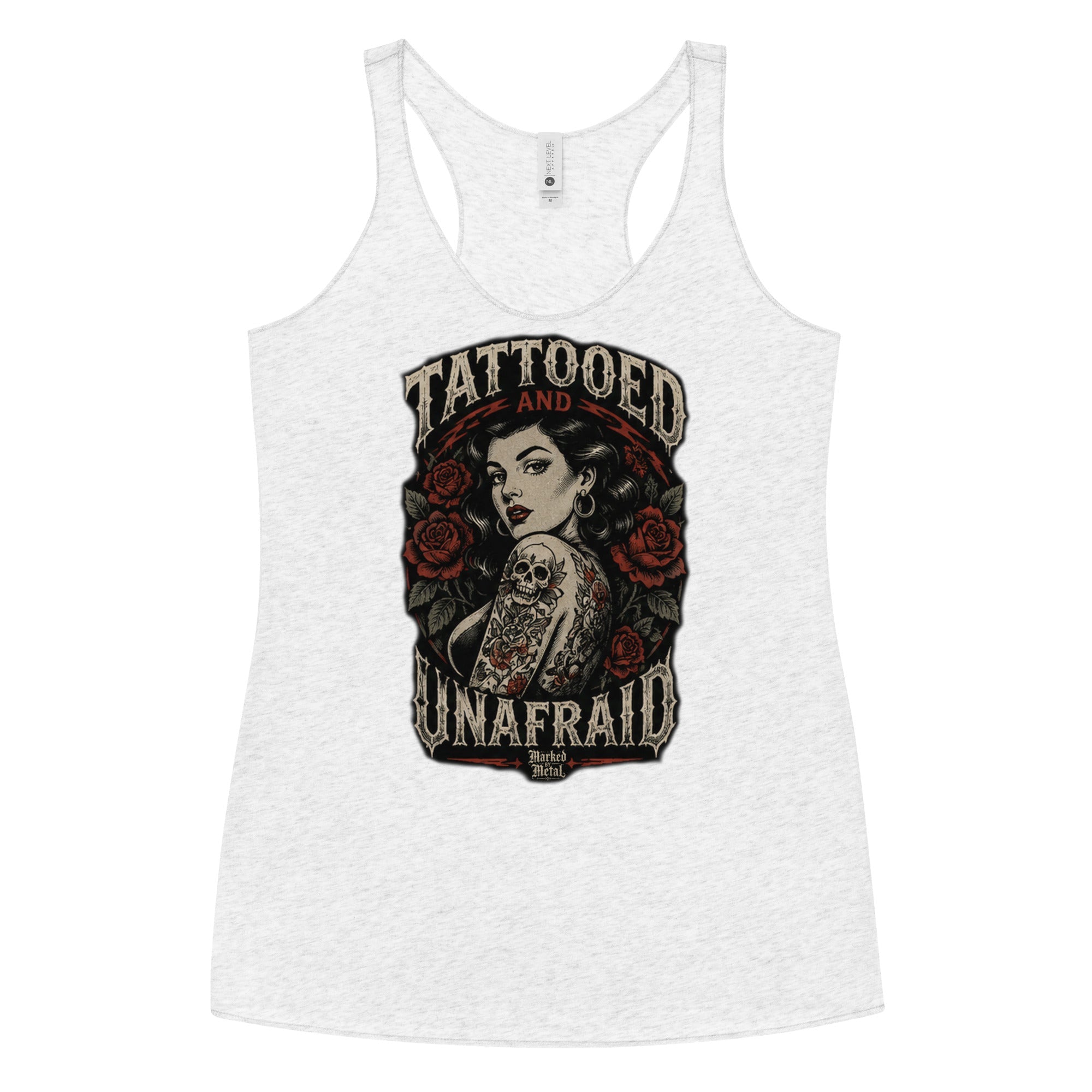 Women's Racerback Tank - Marked by Metal