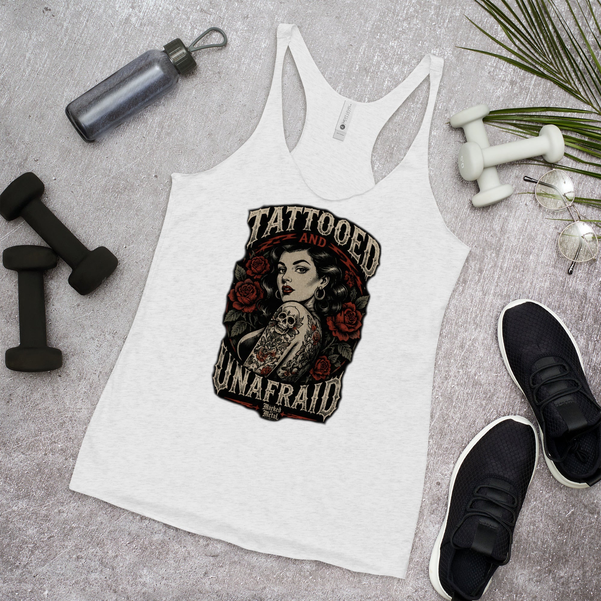 Women's Racerback Tank - Marked by Metal