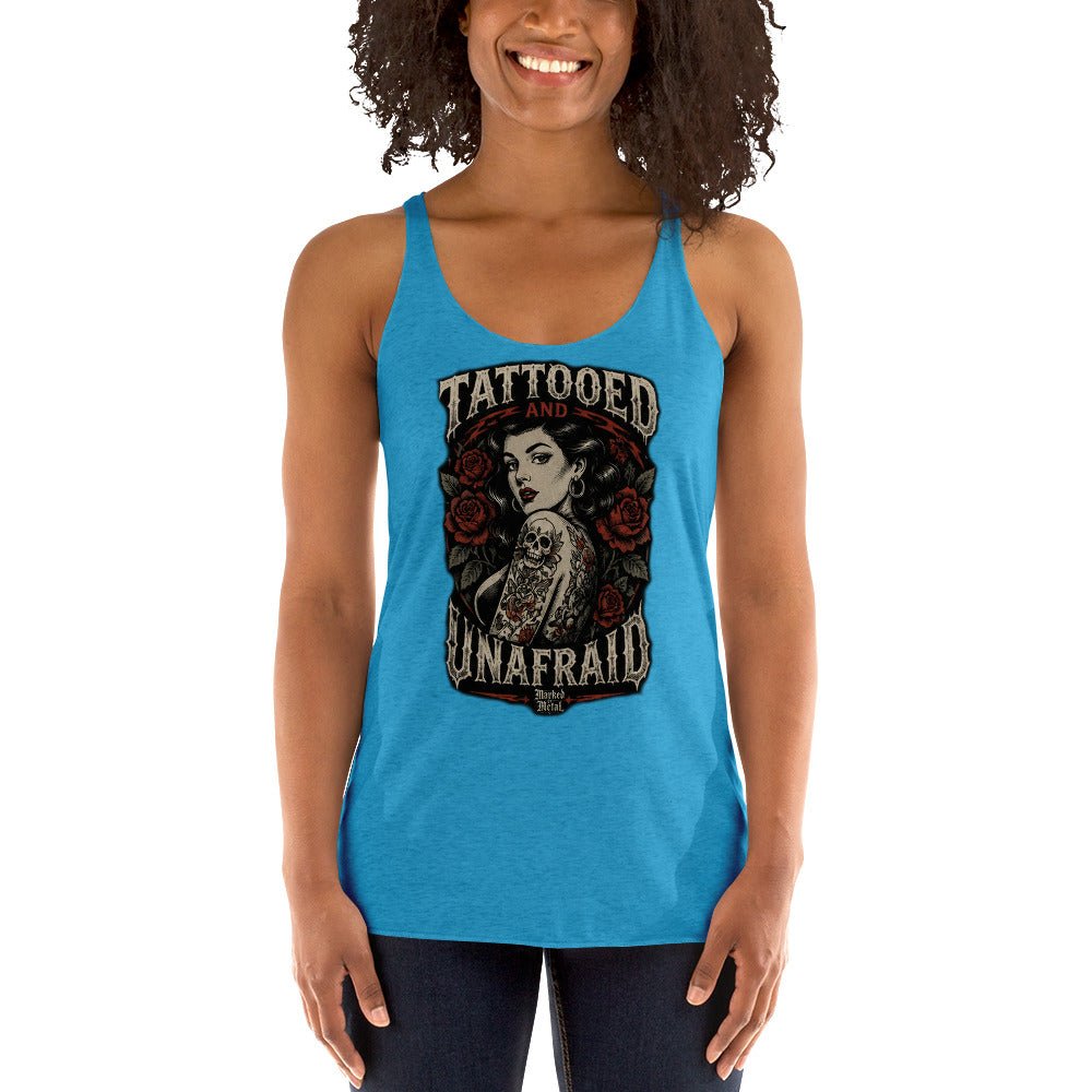 Women's Racerback Tank - Marked by Metal