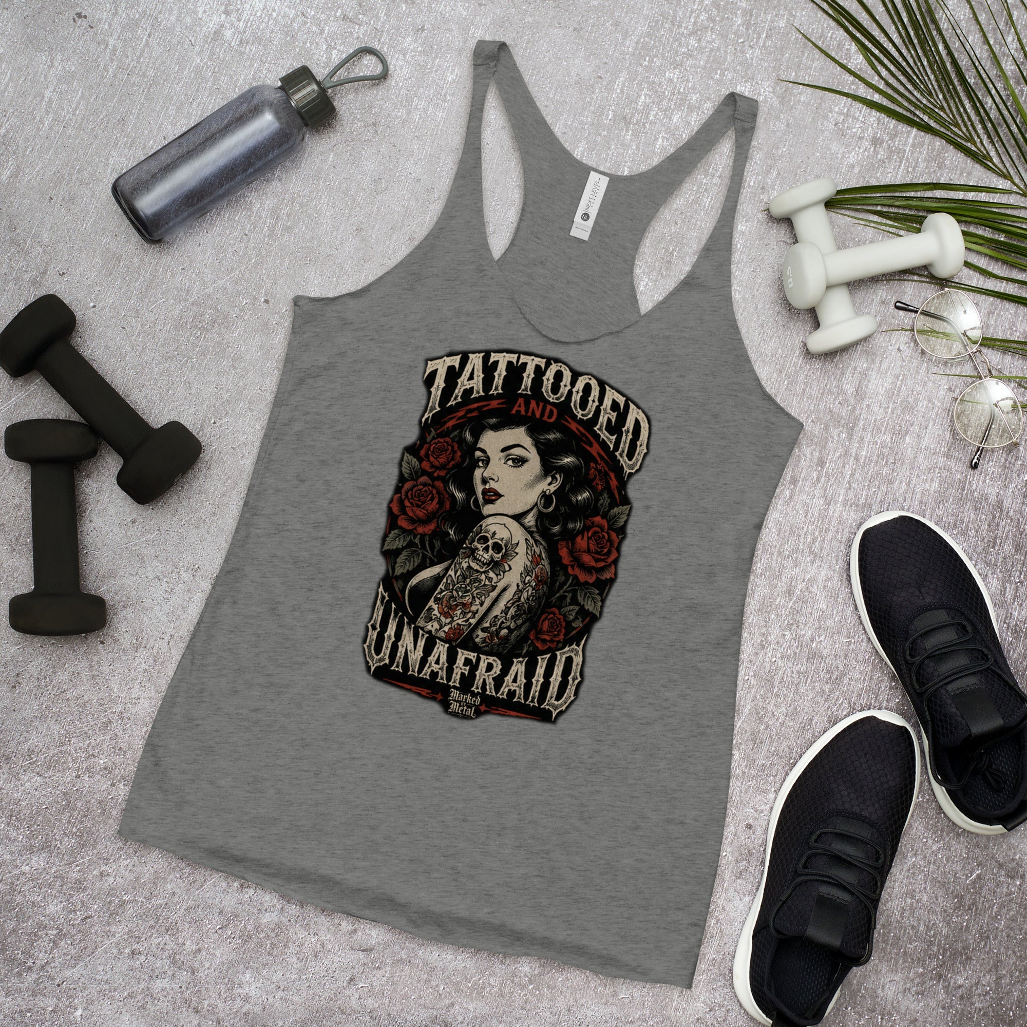 Women's Racerback Tank - Marked by Metal