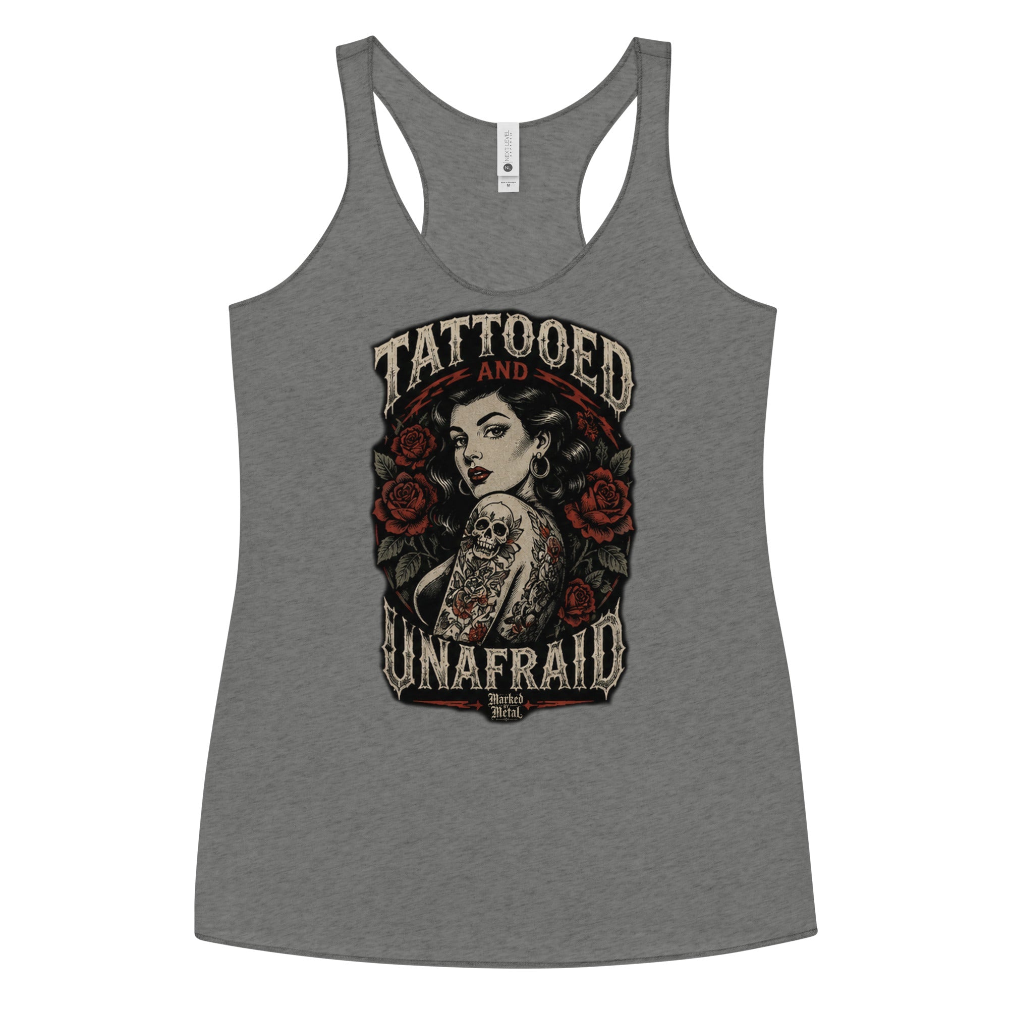Women's Racerback Tank - Marked by Metal