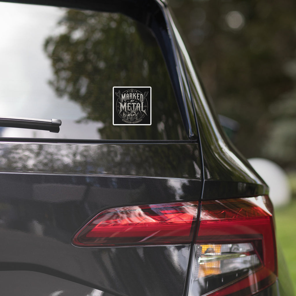 Bubble-free stickers - Marked by Metal