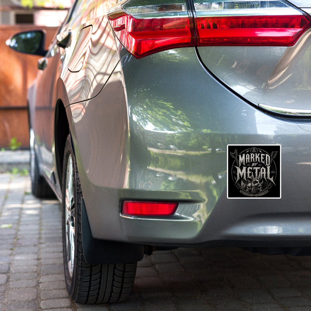 Bubble-free stickers - Marked by Metal