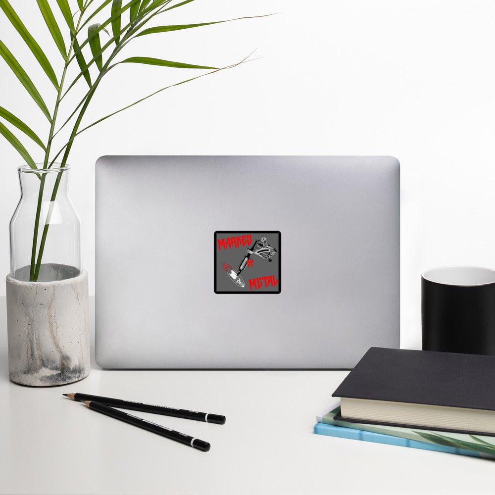 Bubble-free stickers - Marked by Metal
