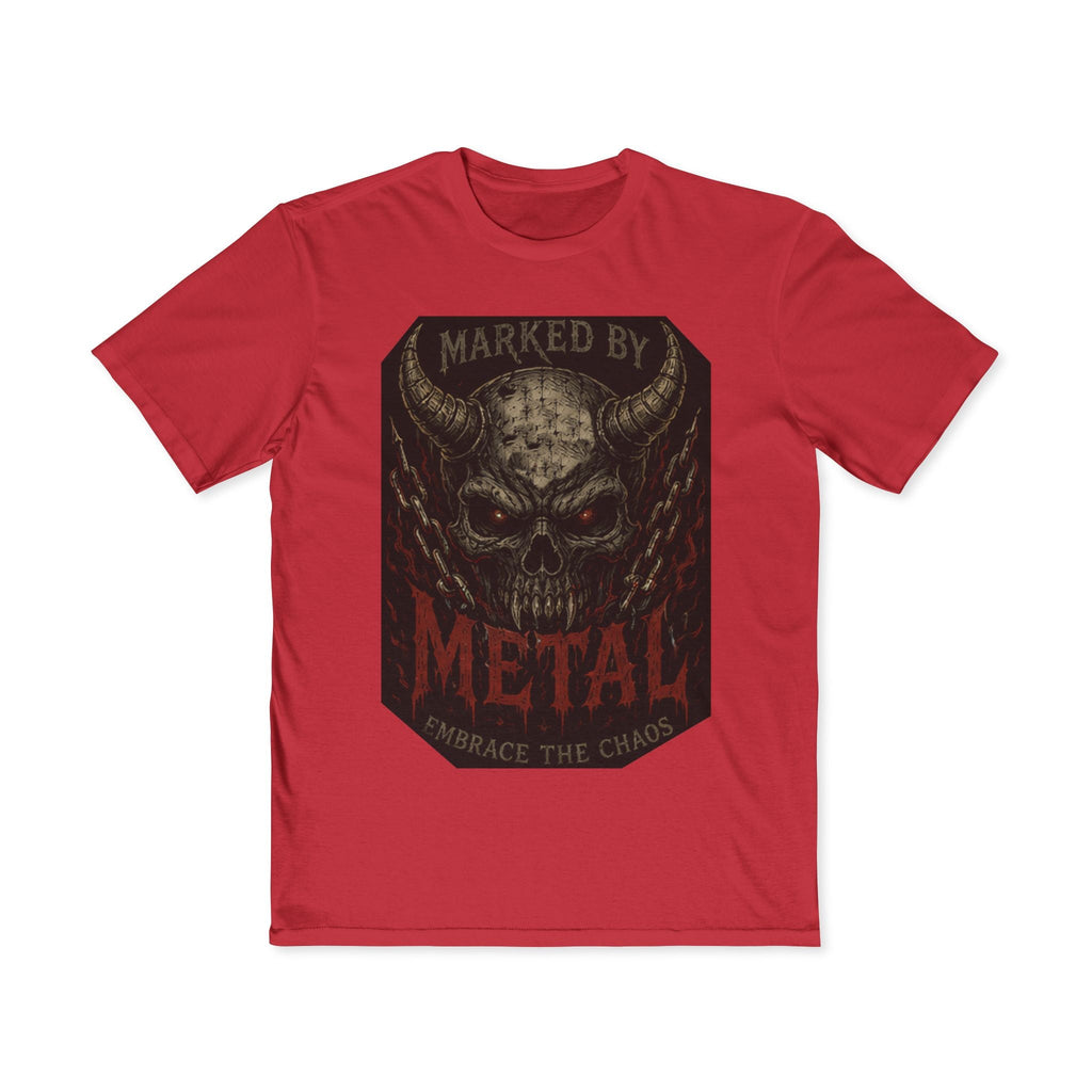 Marked By Metal Skull Tee — Rock & Metal Band Graphic T‑Shirt - Marked by Metal