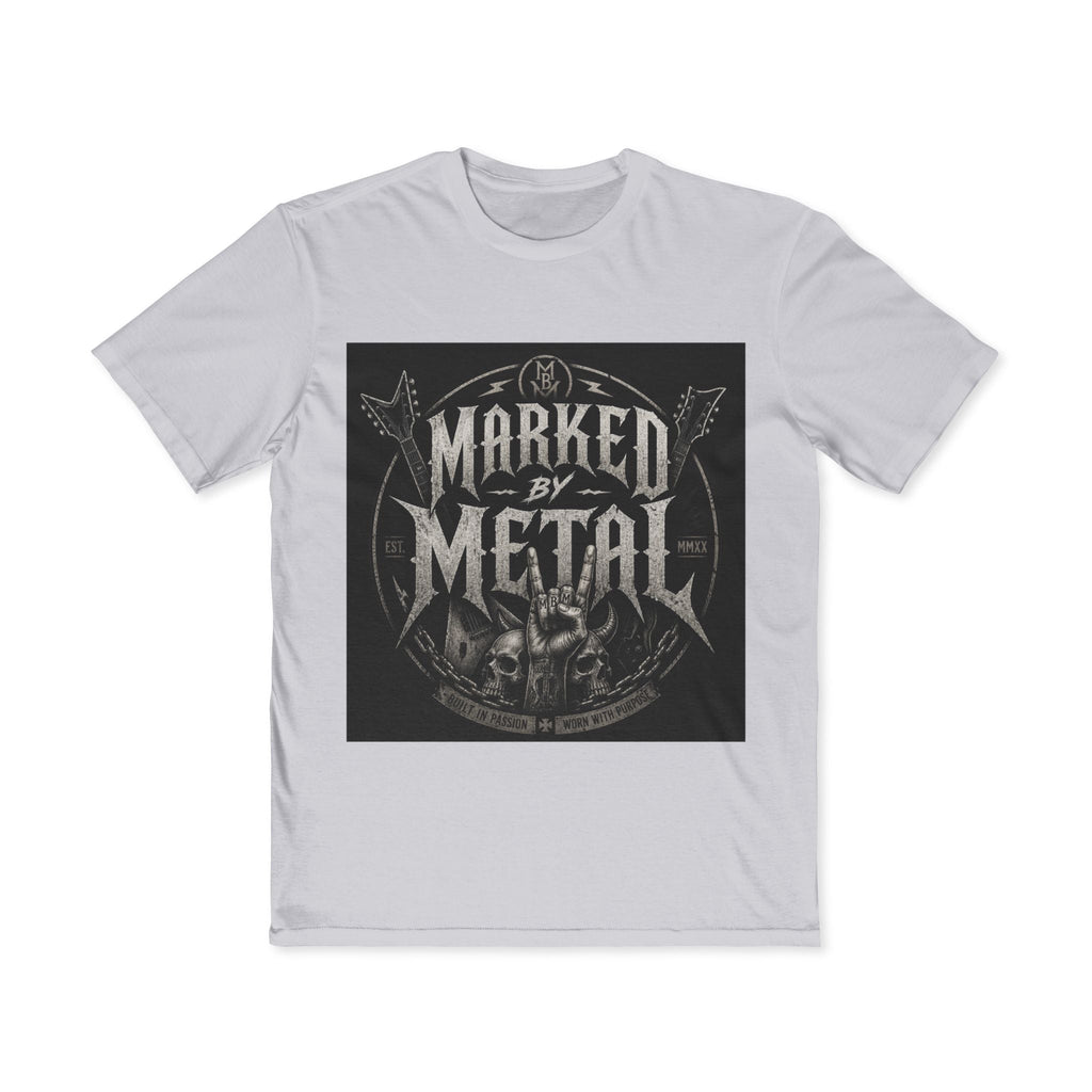 Marked By Metal Skull Tee — Rock & Metal Band Graphic T‑Shirt - Marked by Metal