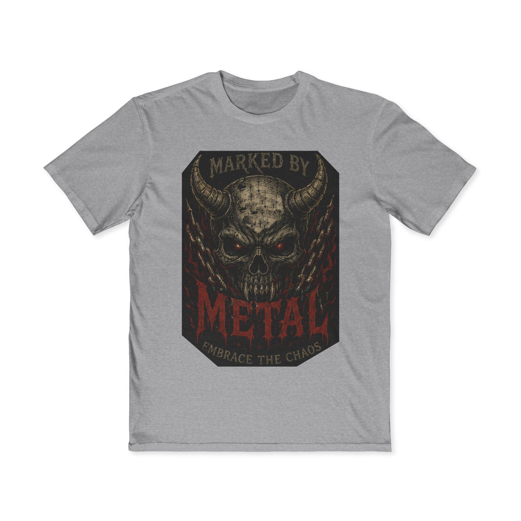 Marked By Metal Skull Tee — Rock & Metal Band Graphic T‑Shirt - Marked by Metal