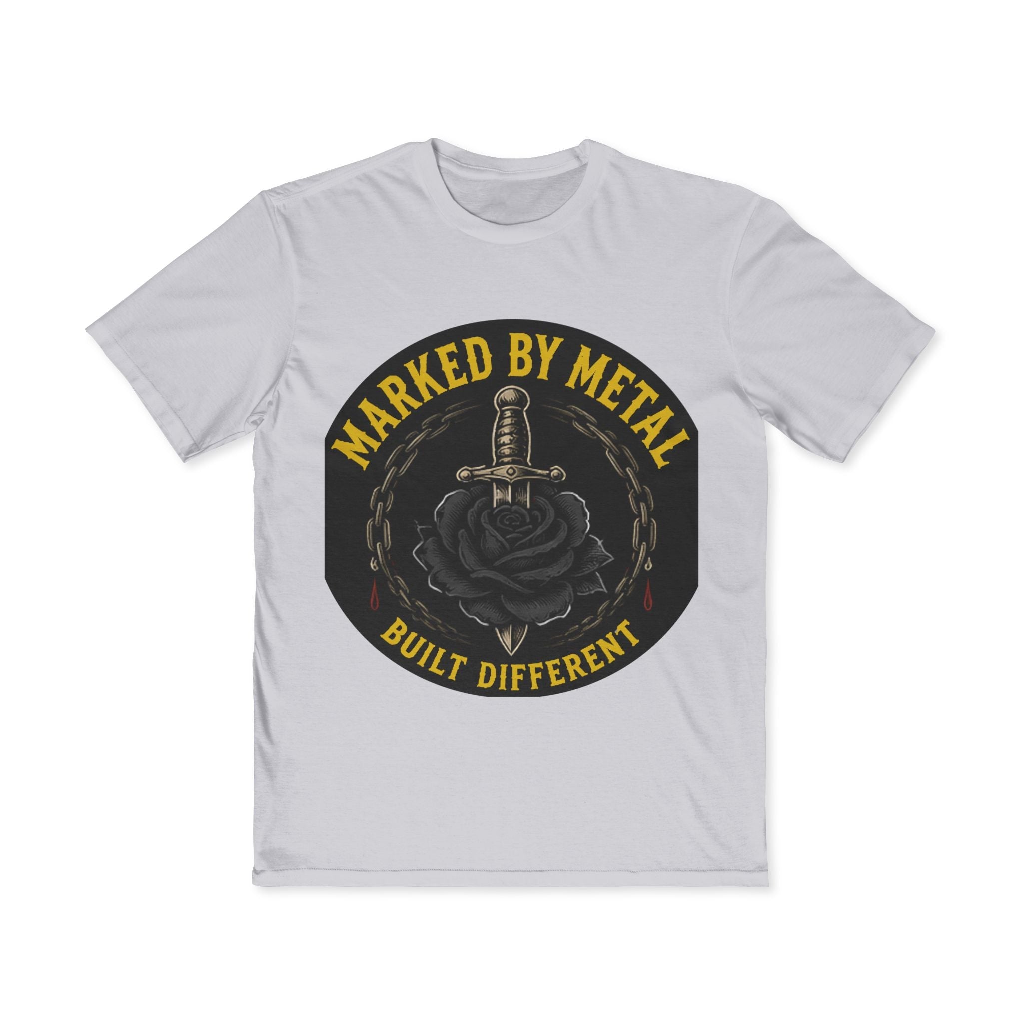 Marked By Metal Skull Tee — Rock & Metal Band Graphic T‑Shirt - Marked by Metal