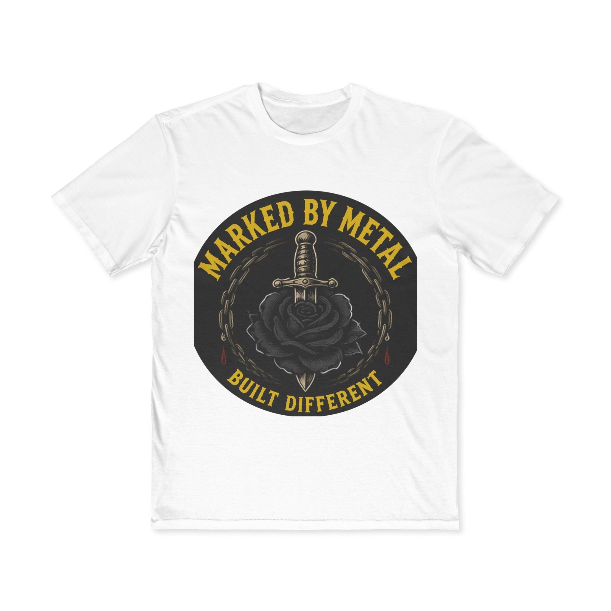 Marked By Metal Skull Tee — Rock & Metal Band Graphic T‑Shirt - Marked by Metal