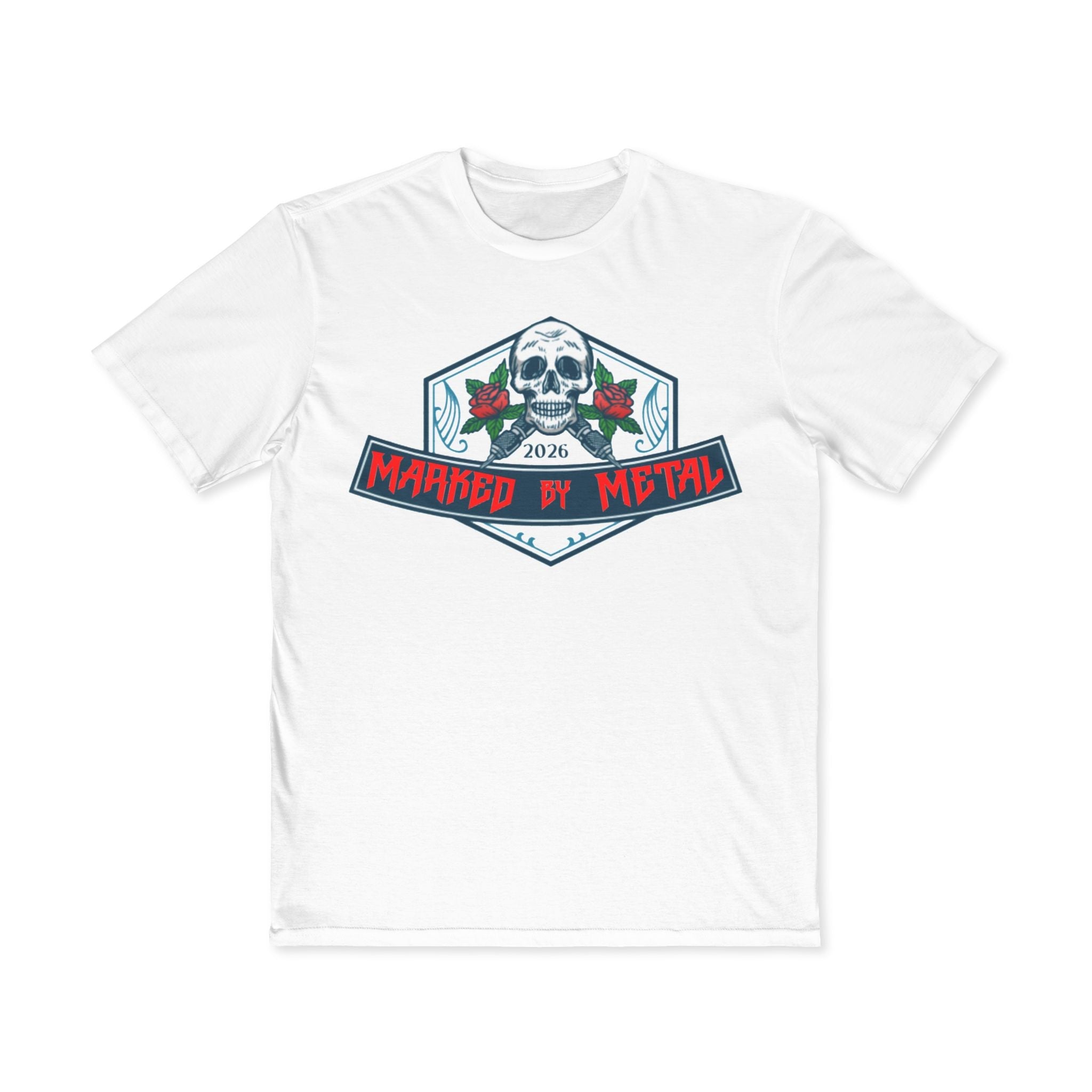 Marked By Metal Skull Tee — Rock & Metal Band Graphic T‑Shirt - Marked by Metal