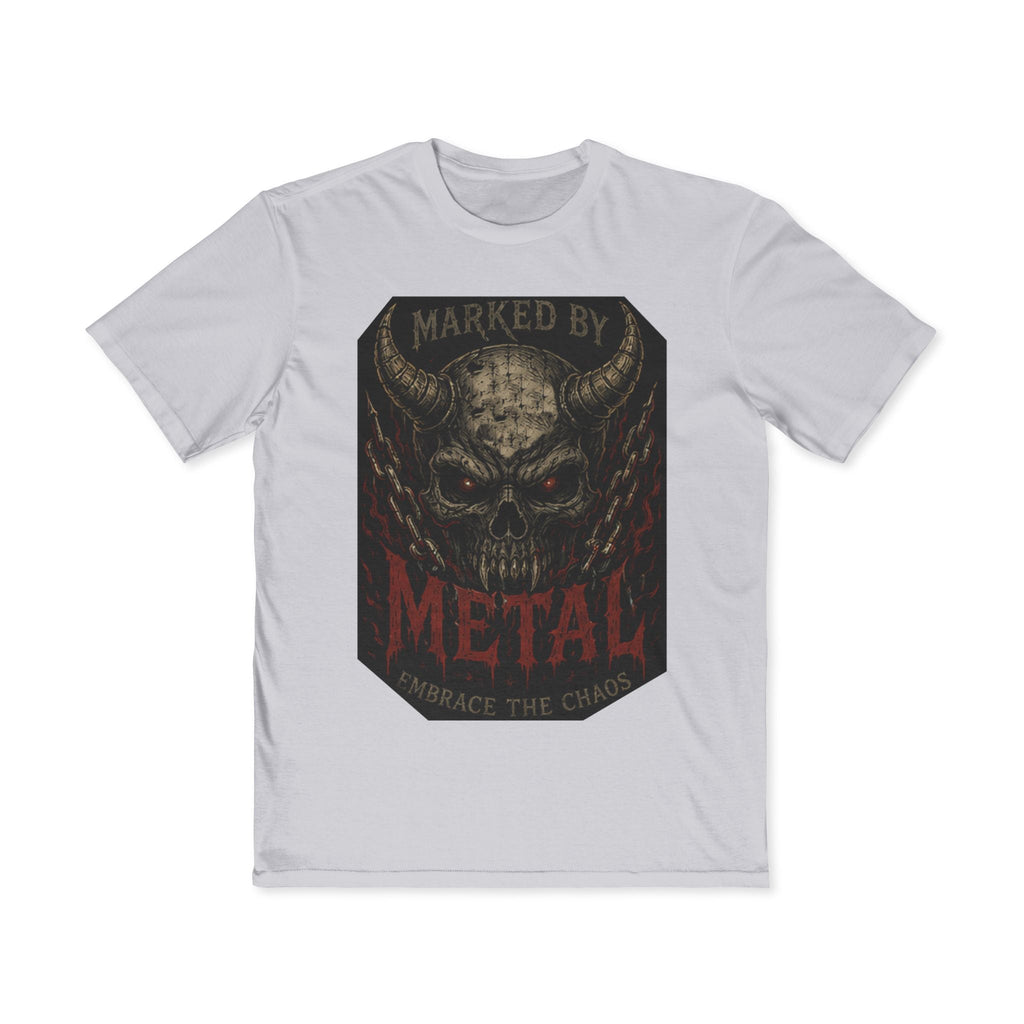 Marked By Metal Skull Tee — Rock & Metal Band Graphic T‑Shirt - Marked by Metal