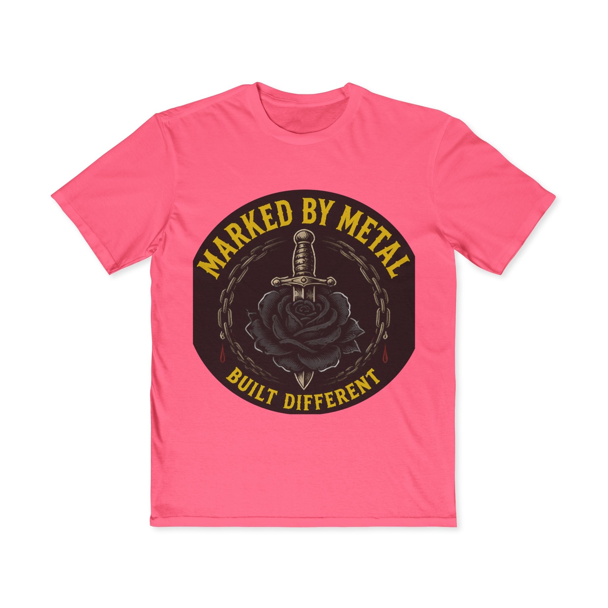 Marked By Metal Skull Tee — Rock & Metal Band Graphic T‑Shirt - Marked by Metal
