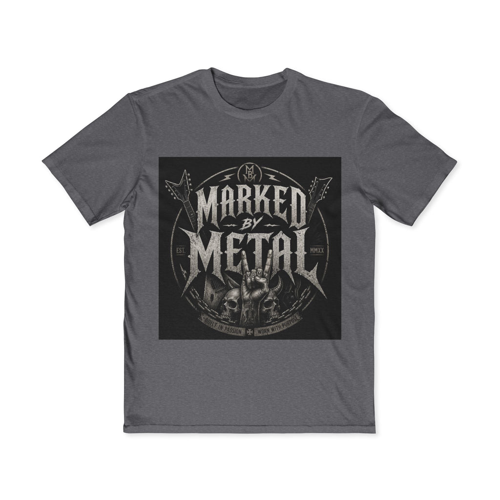Marked By Metal Skull Tee — Rock & Metal Band Graphic T‑Shirt - Marked by Metal