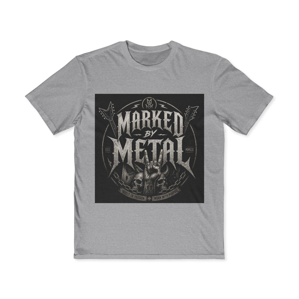 Marked By Metal Skull Tee — Rock & Metal Band Graphic T‑Shirt - Marked by Metal