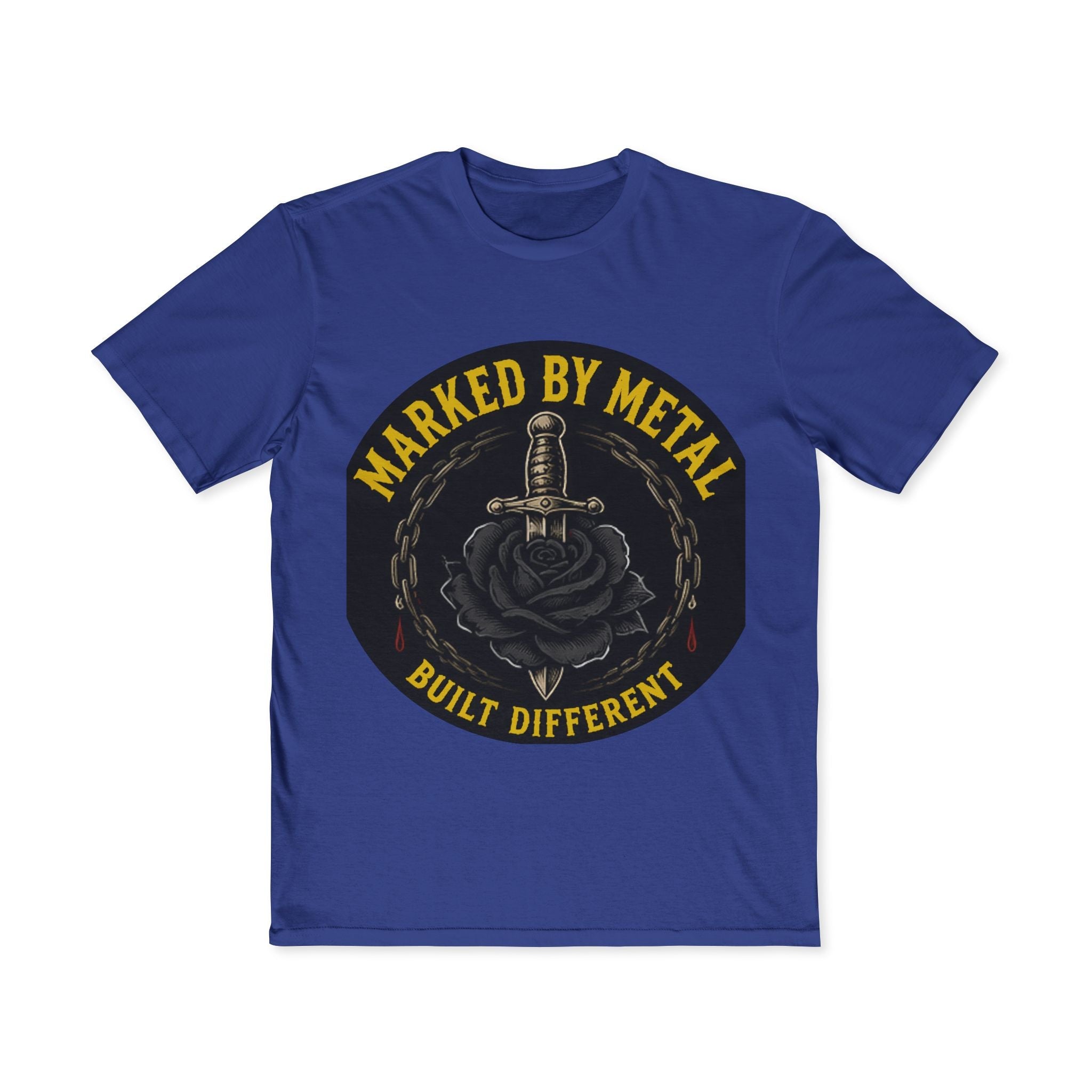 Marked By Metal Skull Tee — Rock & Metal Band Graphic T‑Shirt - Marked by Metal